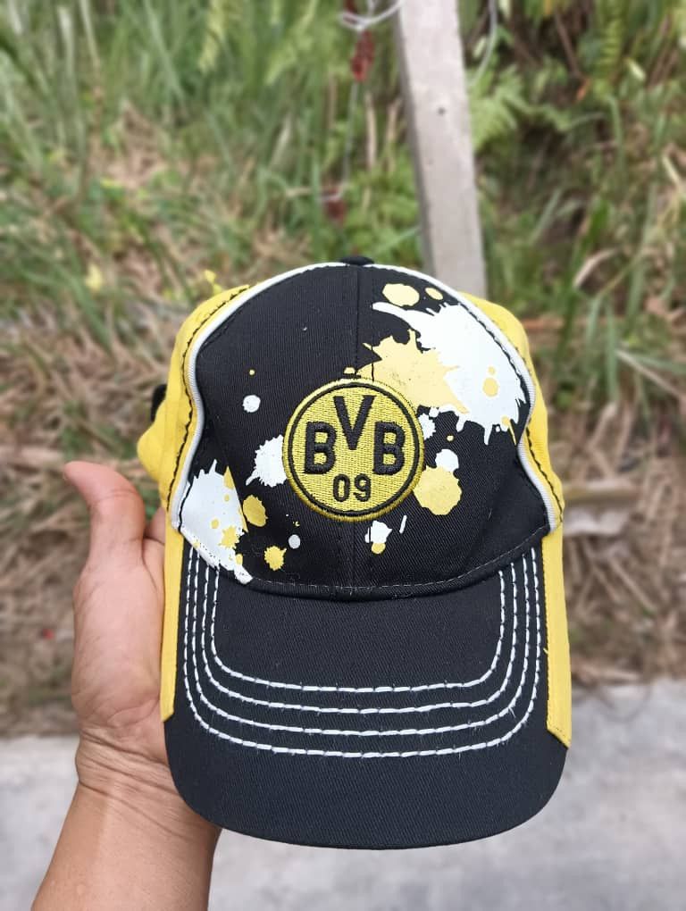 Vintage Borussia Dortmund baseball cap hats Size ONE SIZE - 1 Thumbnail