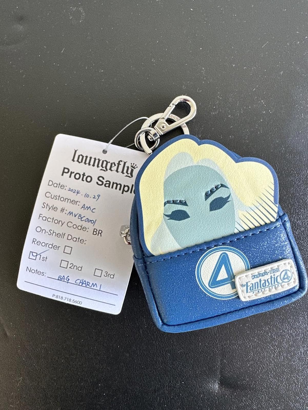 Other RARE Proto Sample Loungefly Fantastic 4 Keychain Backpack Size ONE SIZE - 1 Preview