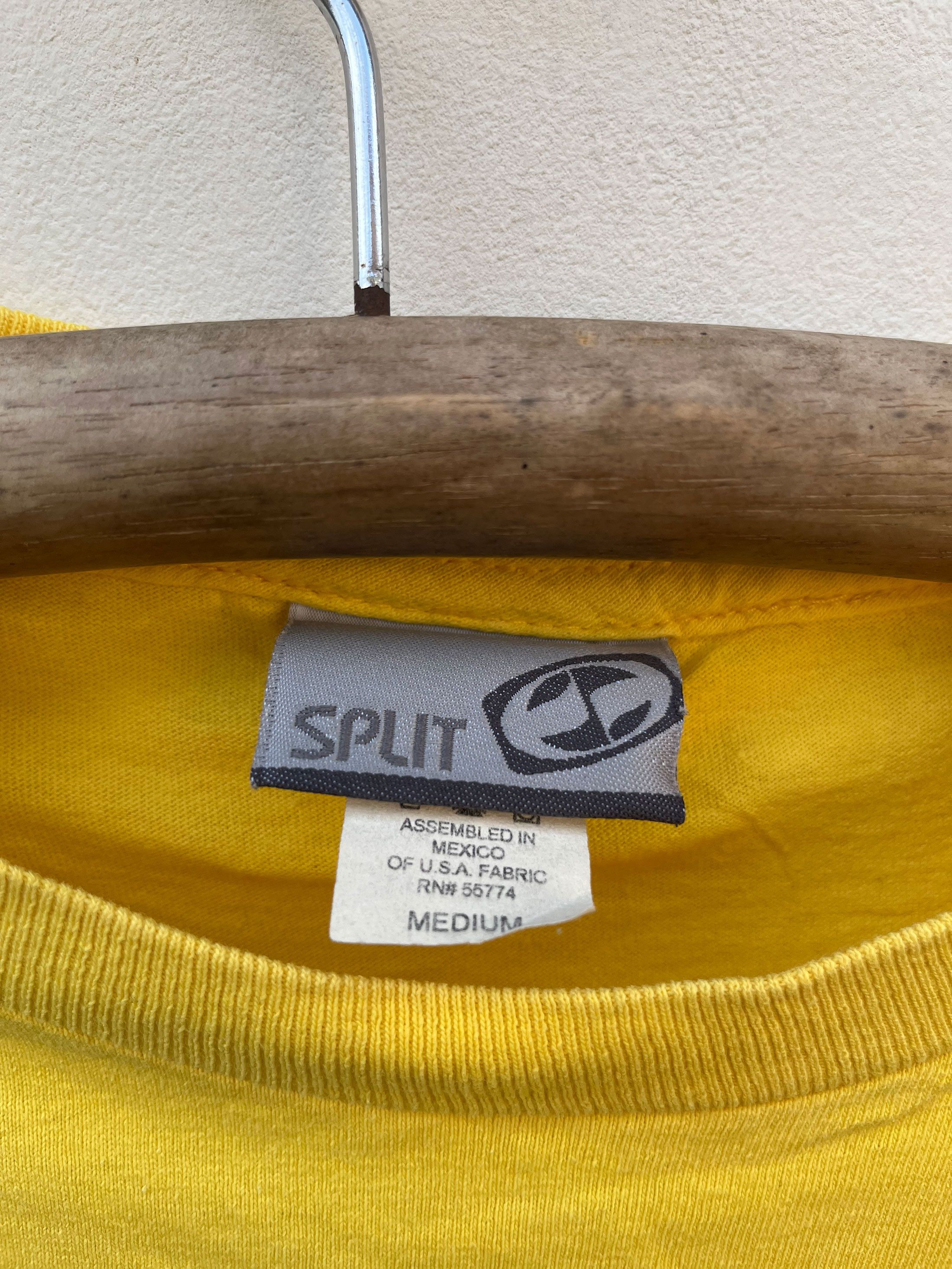 Split Vintage Split Sk8 Skateboarding Surfing 2000s Size US M / EU 48-50 / 2 - 2 Thumbnail