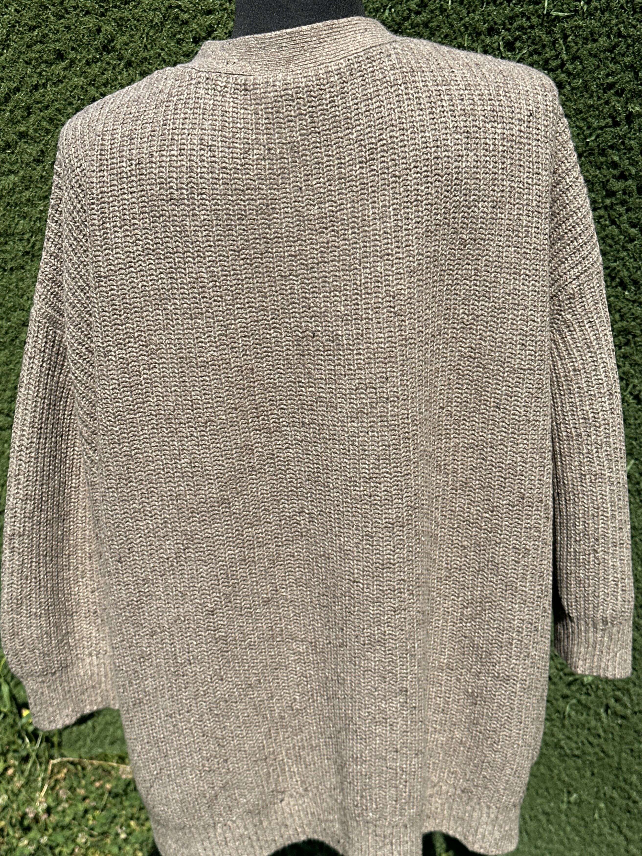 Jenni Kayne Knit Cocoon Cardigan 100% Cashmere Size 3XL