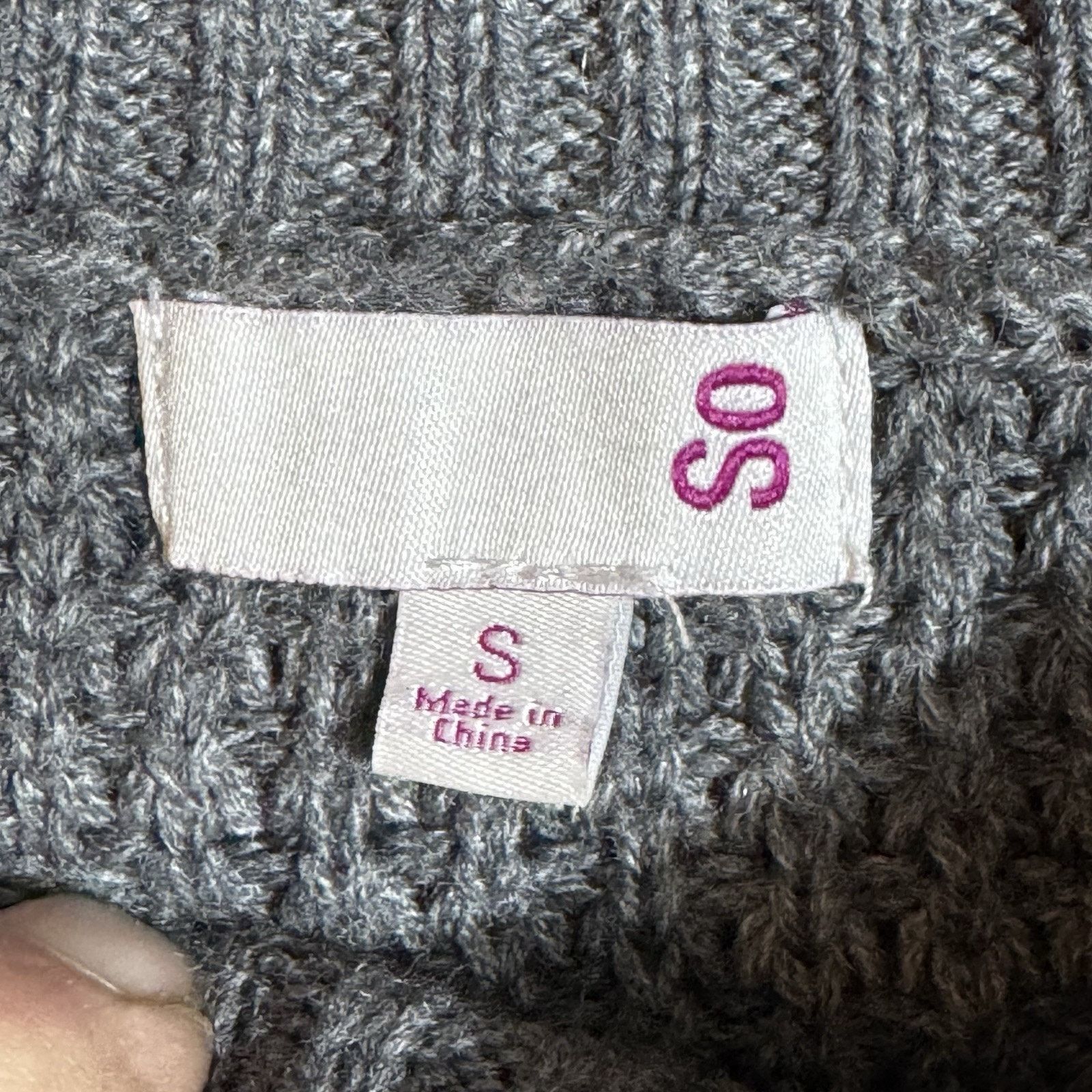 Other Lagenlook Sweater Womens S Thermal Waffle Knit Grandpacore Size S / US 4 / IT 40 - 5 Thumbnail