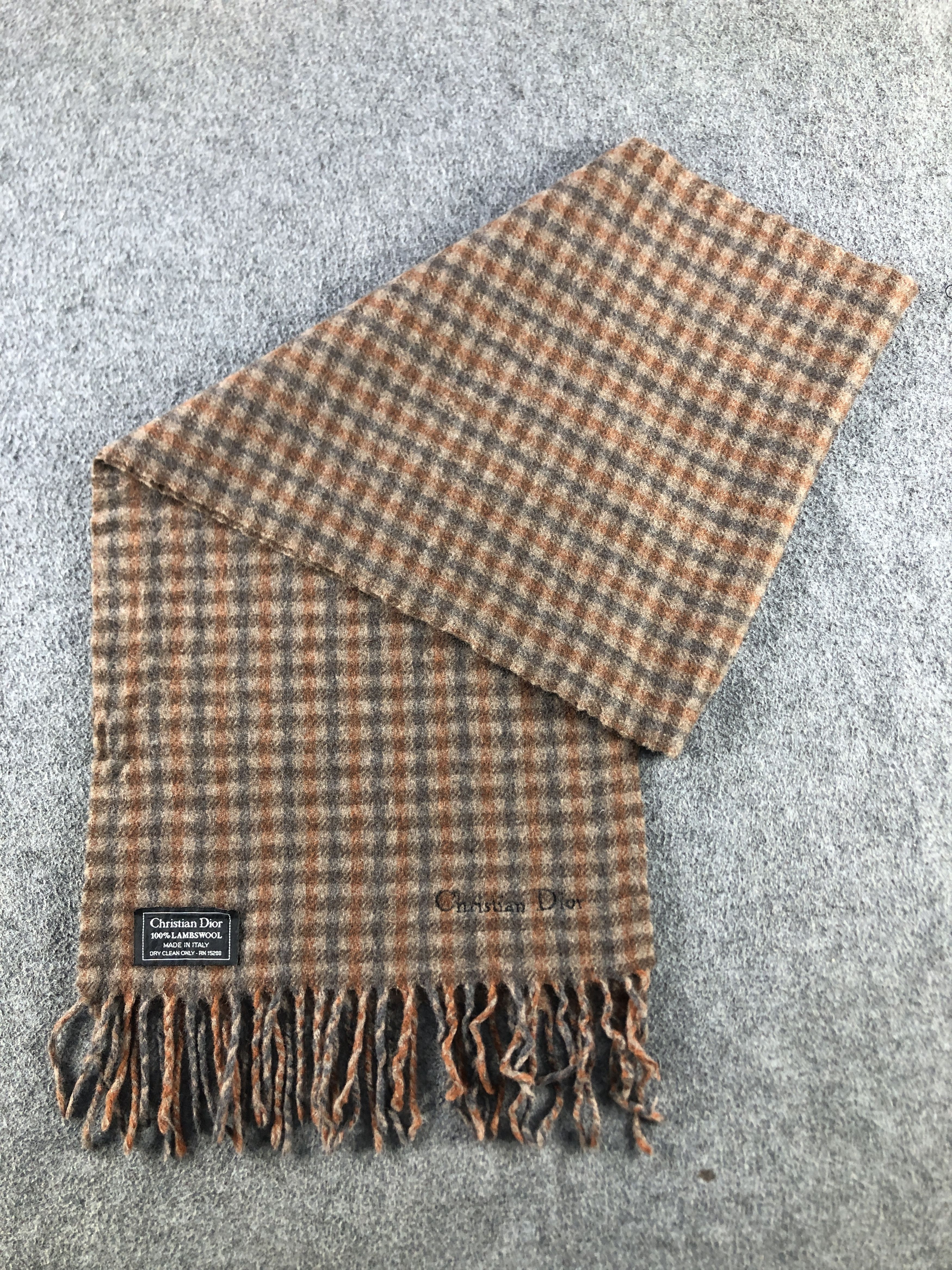 Vintage Christian Dior Scarf / Muffler / Neckwear P906 Size ONE SIZE - 6 Thumbnail