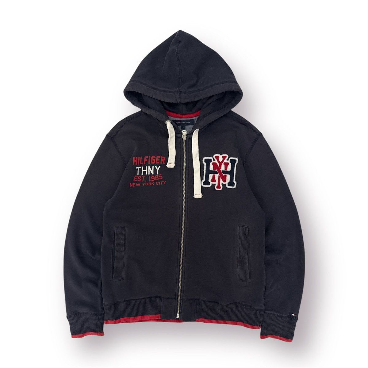 Tommy Hilfiger ⚡️Tommy Hilfiger Streetwear Zipper Sweat Hoodie - S Size US XS / EU 42 / 0 - 1 Thumbnail