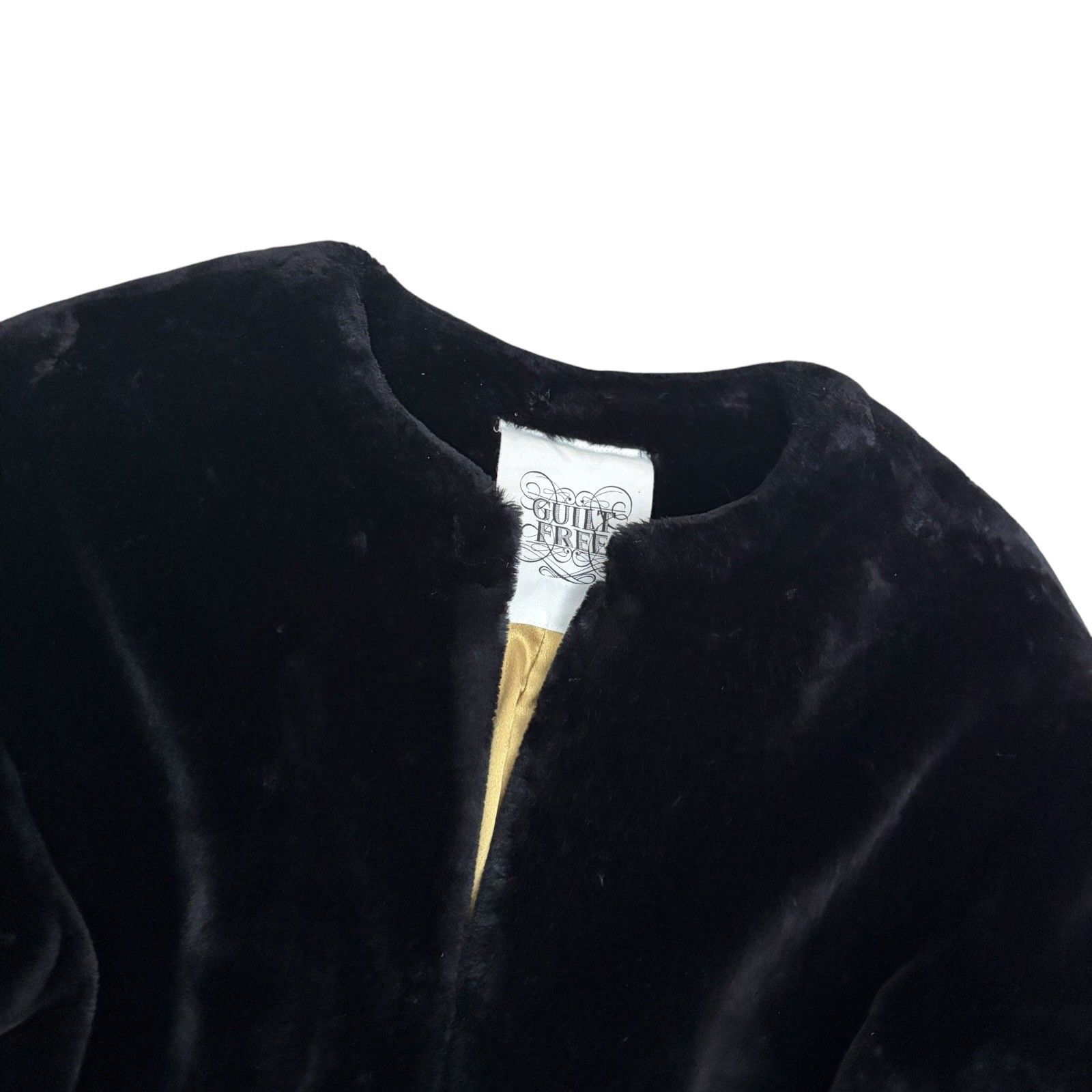 Other $400 GUILT FREE Faux Fur Coat Winter Glam Jacket Medium Size M / US 6-8 / IT 42-44 - 6 Thumbnail