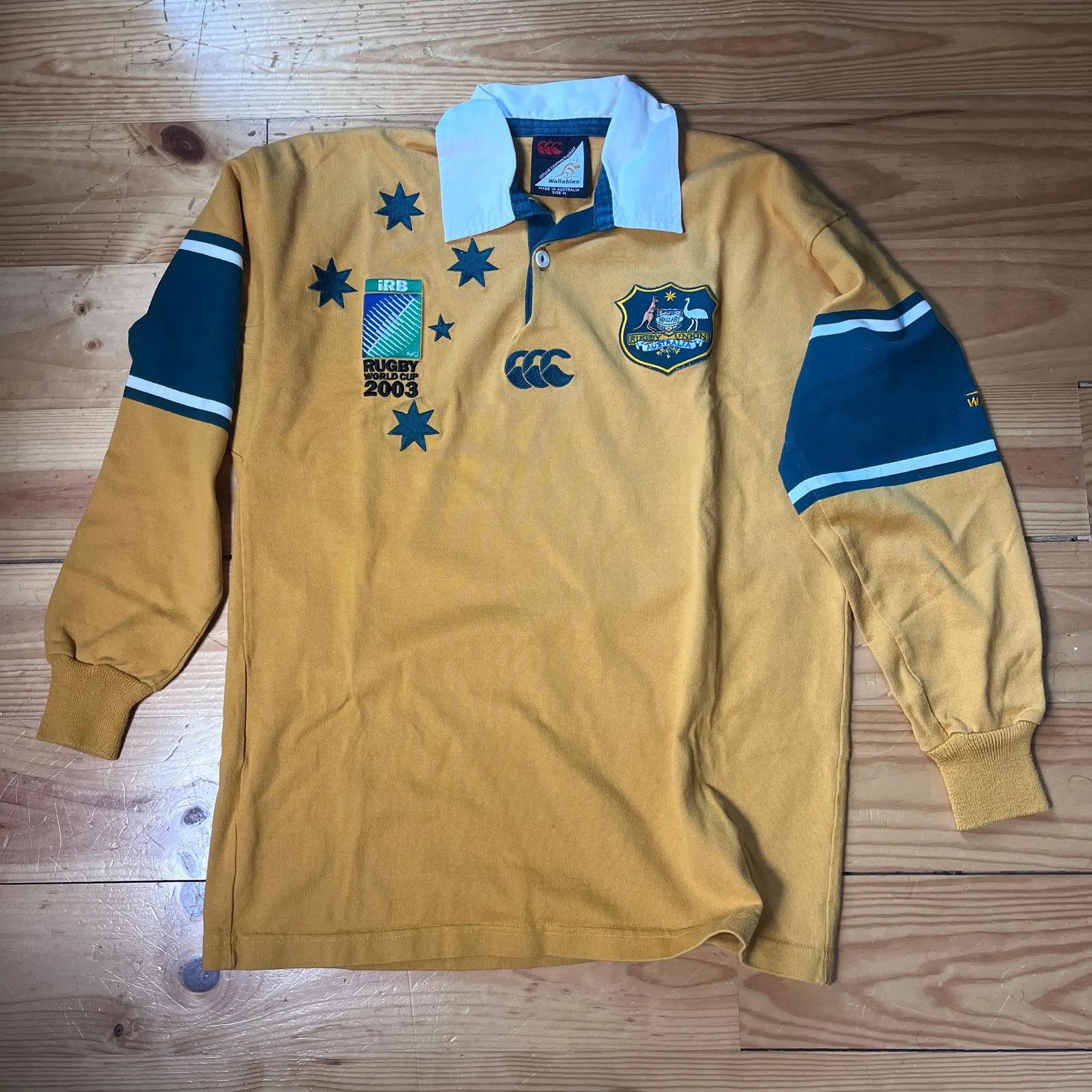 Canterbury of New Zealand Australia Wallabies Canterbury Jersey 2003 M Size US M / EU 48-50 / 2 - 2 Thumbnail