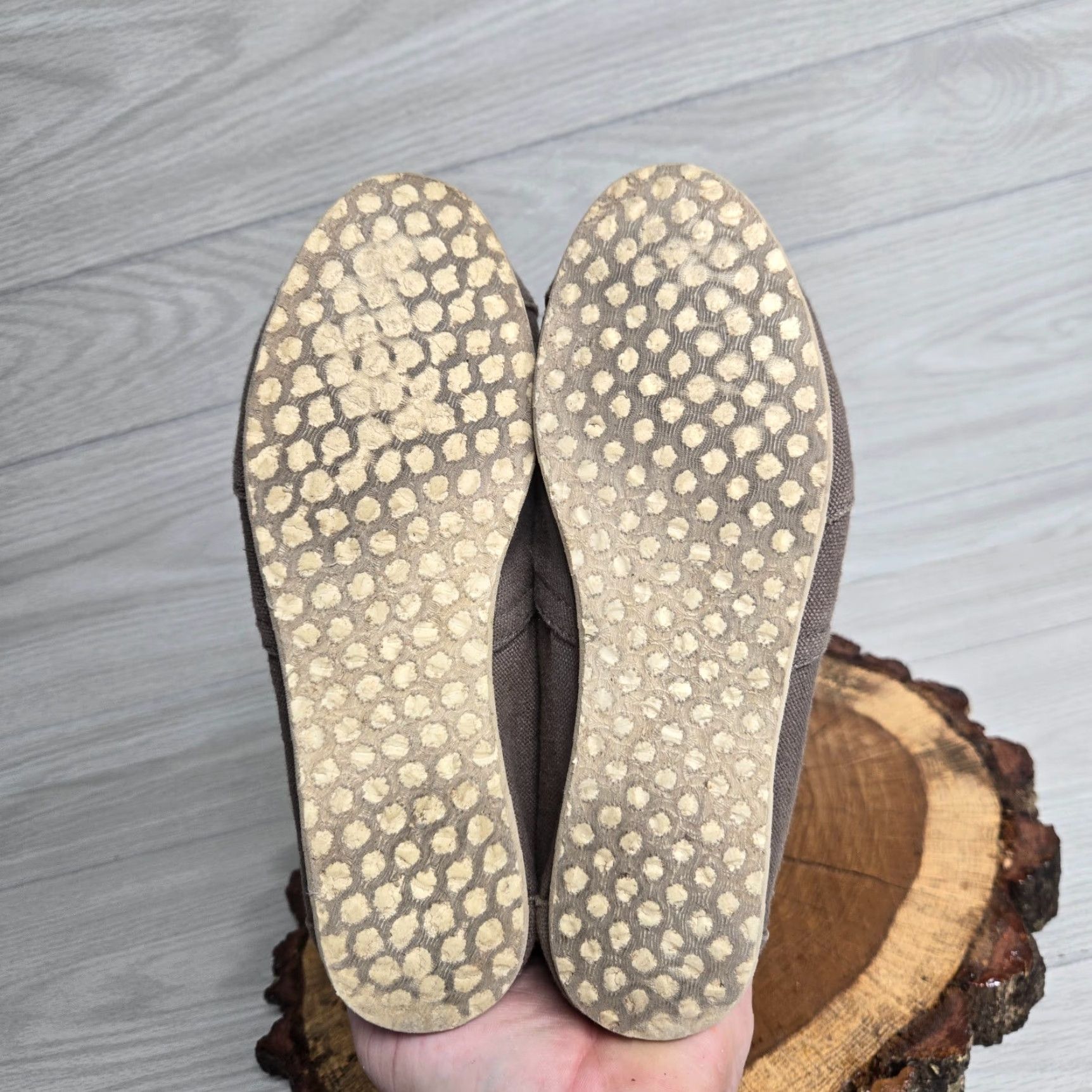 Toms TOMS Alpargata Canvas Slip-On Ash Brown Adult Women’s Size 6 Flats Size US 6.5 / IT 36.5 - 5 Thumbnail