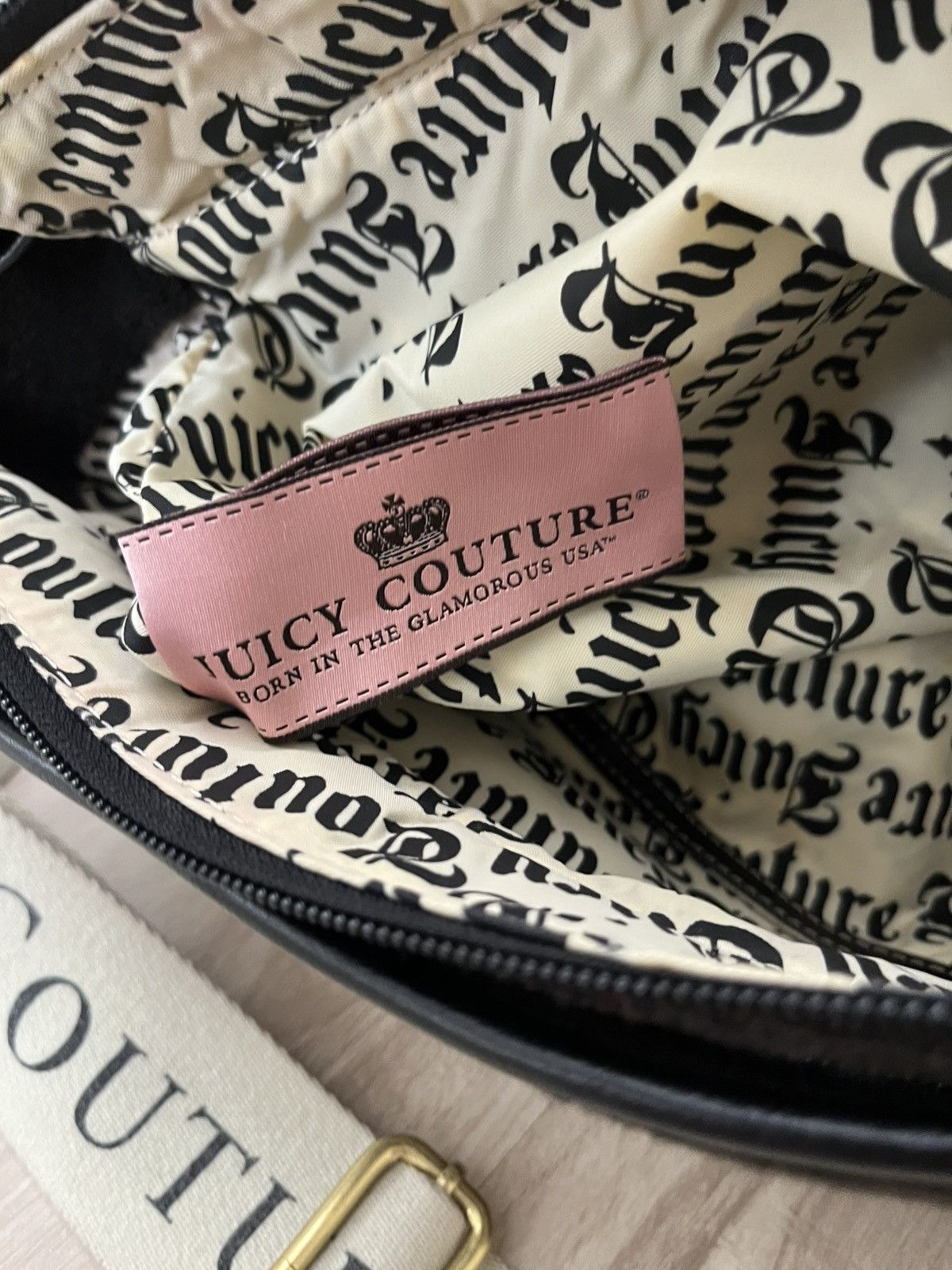 Juicy Couture Vintage Juicy Couture “Couture Baby” Diaper Changing Bag Size ONE SIZE - 7 Thumbnail