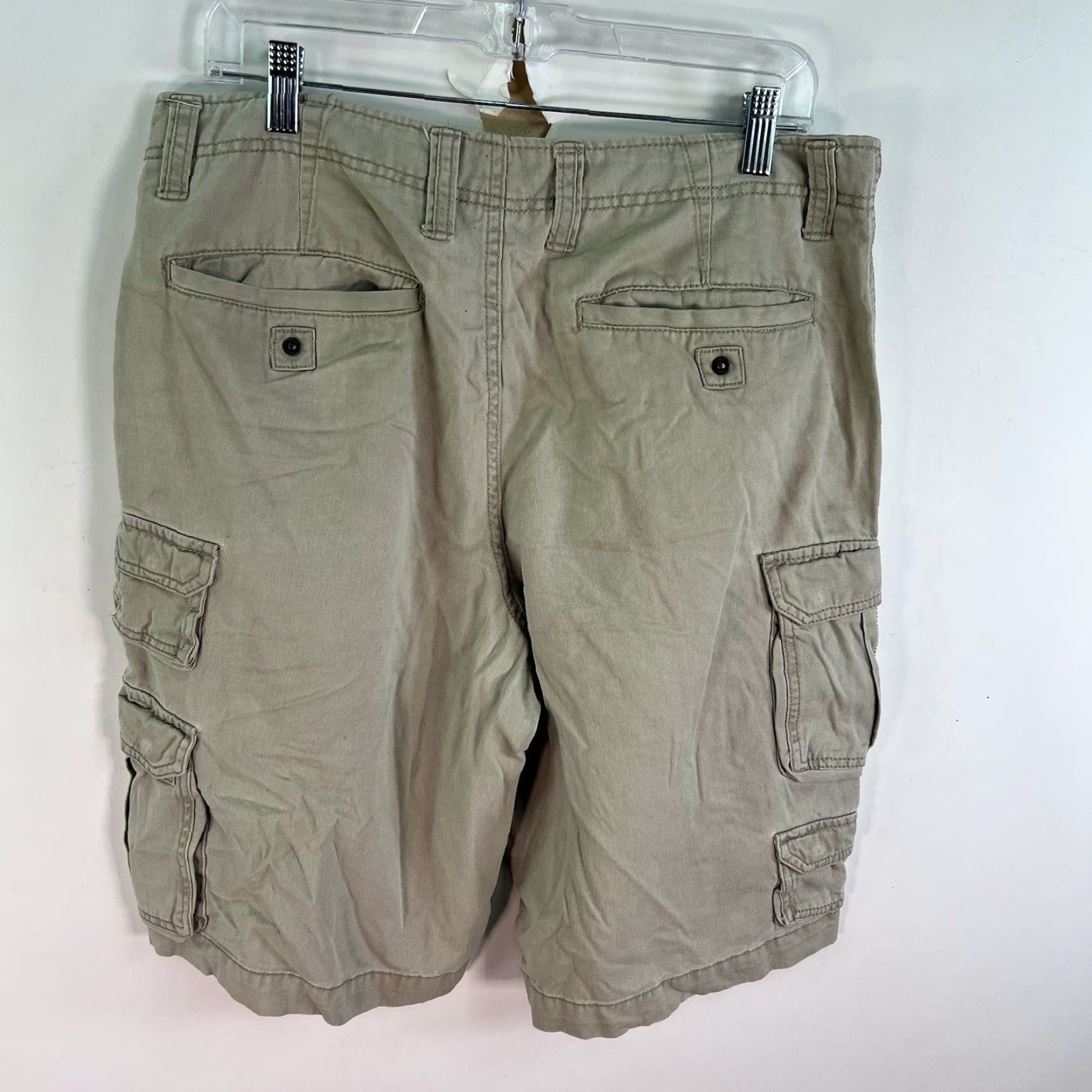 Vintage VINTAGE No Boundaries Cargo Shorts Men Size 34 Beige Cotton Casual Outdoor Summer Fall Spring Size US 34 / EU 50 - 7 Thumbnail