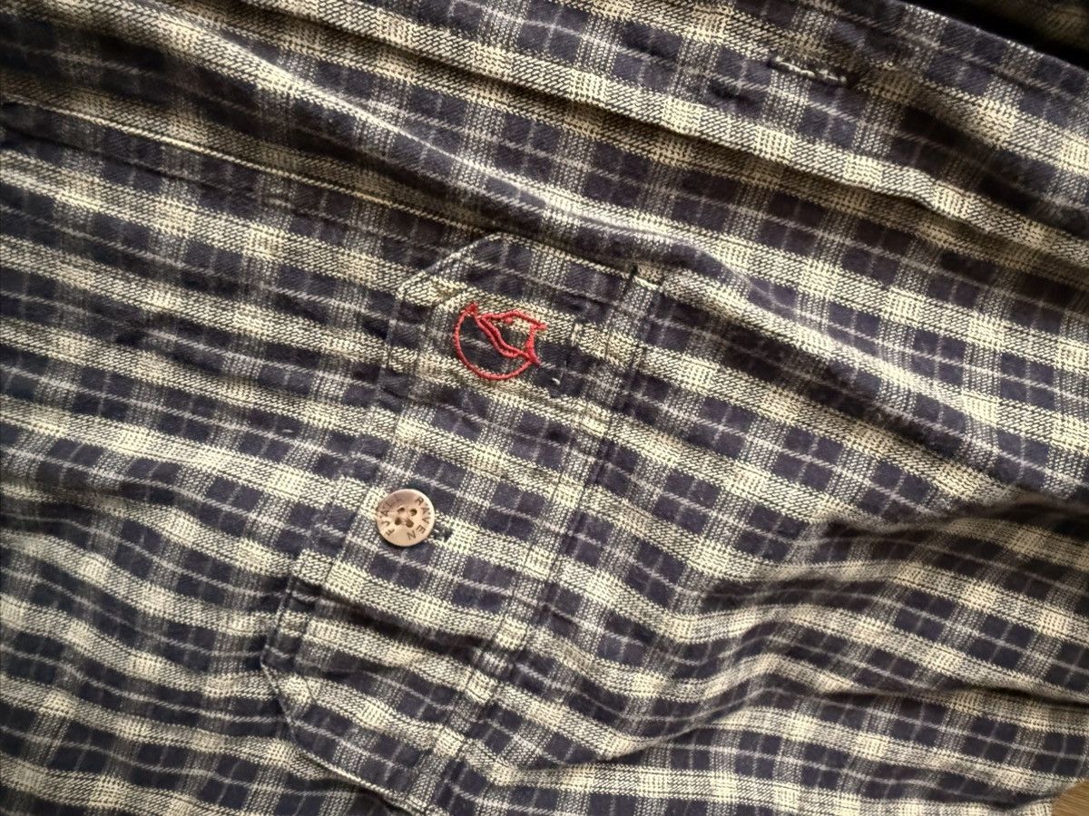 Fjallraven Fjällräven Plaid Flannel Shirt Blue White Check Long Sleeve Size US L / EU 52-54 / 3 - 2 Thumbnail