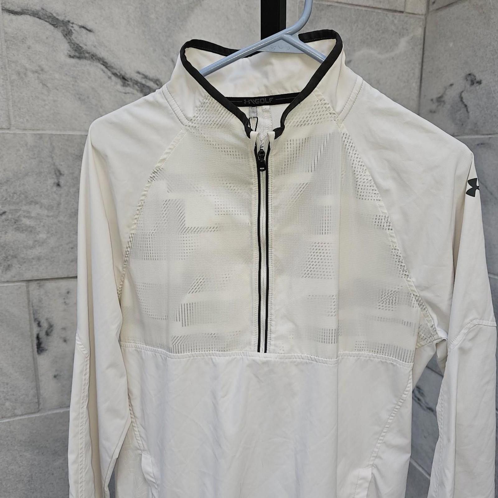 Under Armour Under Armour Quarter Zip Black and White Jacket Size US S / EU 44-46 / 1 - 3 Thumbnail