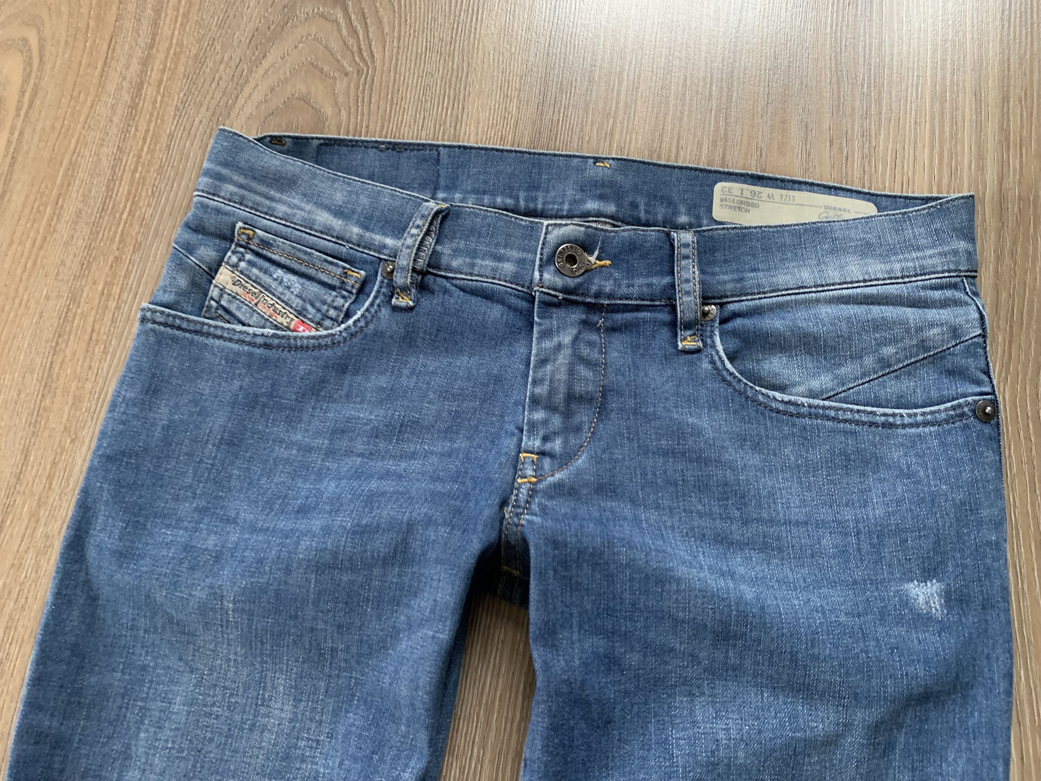 Diesel × Vintage Vintage Diesel Getlegg Slim Skinny Stretch Womens Jeans Size 26" / US 2 / IT 38 - 3 Thumbnail