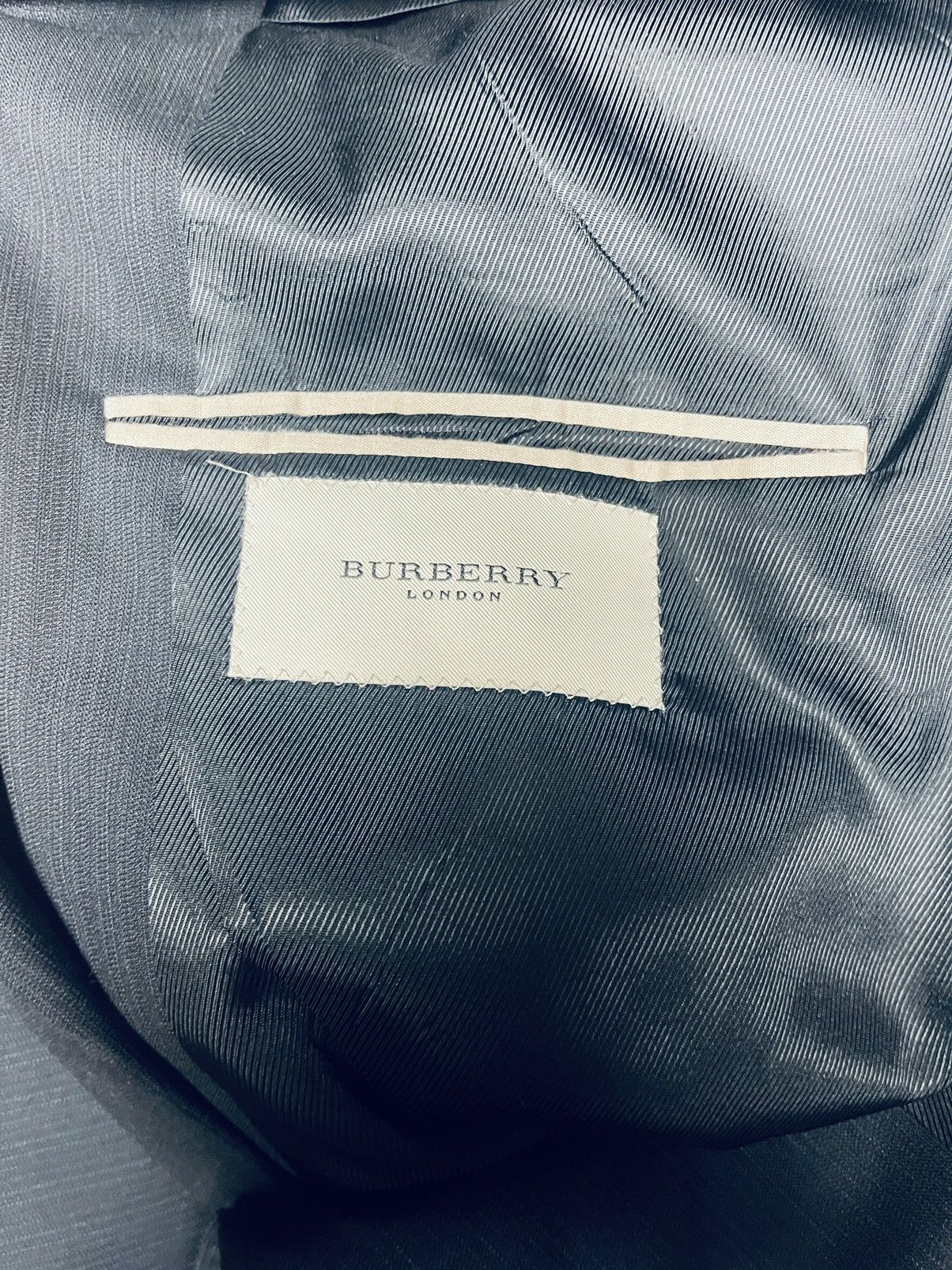 Burberry Burberry London Men’s Pinstriped Blazer Size 48R - 6 Thumbnail