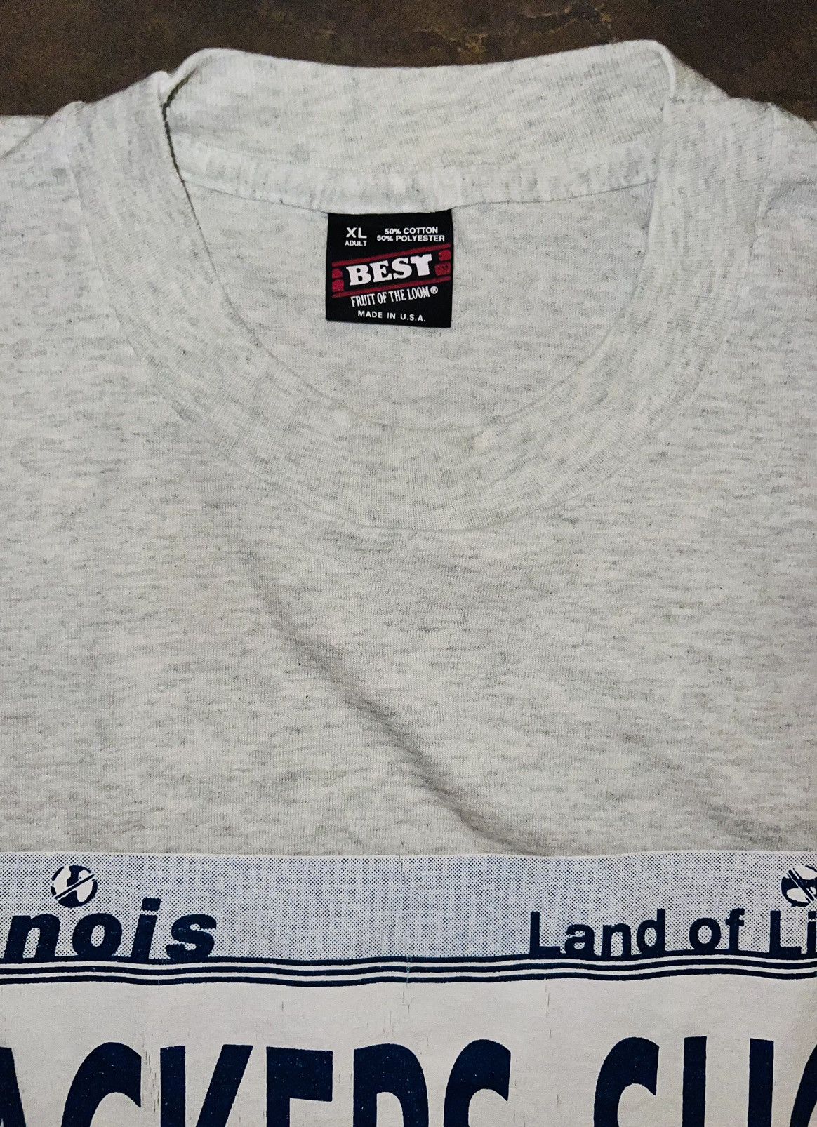 Vintage VINTAGE PACKERS SUCK LICENSE PLATE TEE Size US XL / EU 56 / 4 - 10 Thumbnail