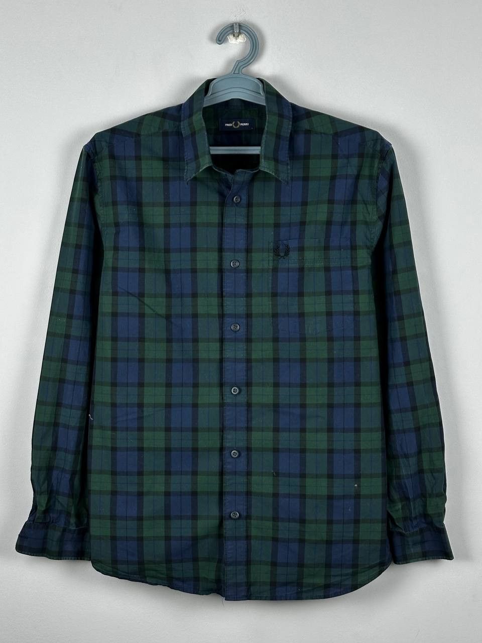Fred Perry Fred Perry Plaid Check Green Shirt Long Sleeve Size US M / EU 48-50 / 2 - 1 Thumbnail