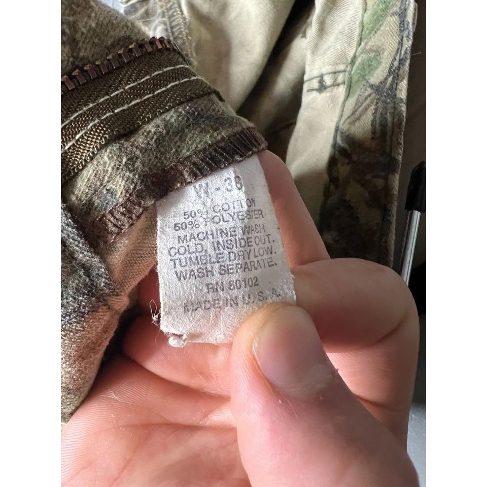 Realtree Vintage Realtree Timber camo Cargo pants mens 38X33 Size US 38 / EU 54 - 4 Thumbnail