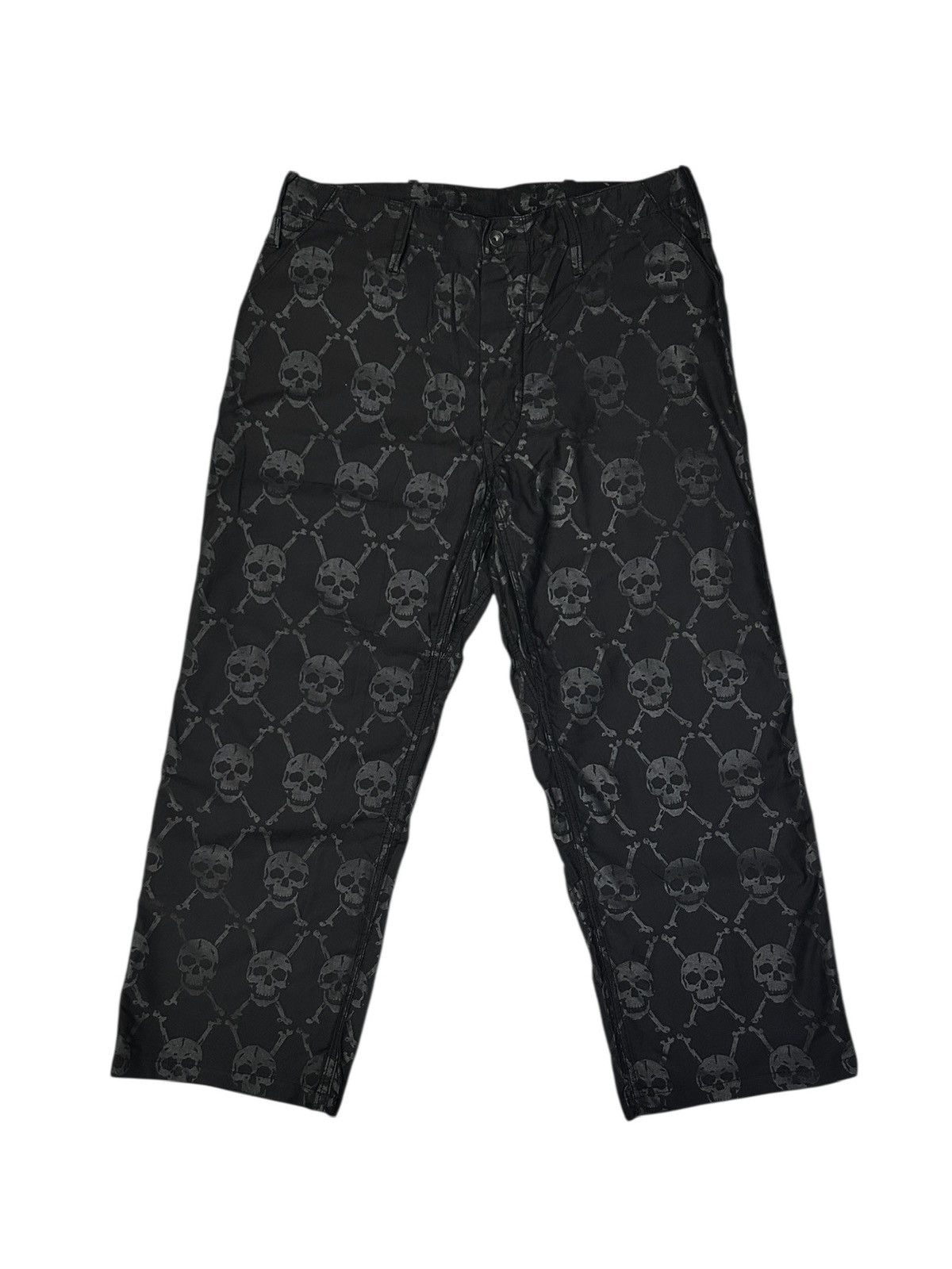 Le Grande Bleu (L.G.B.) Skull Parachute Trousers Size US 36 / EU 52 - 1 Thumbnail