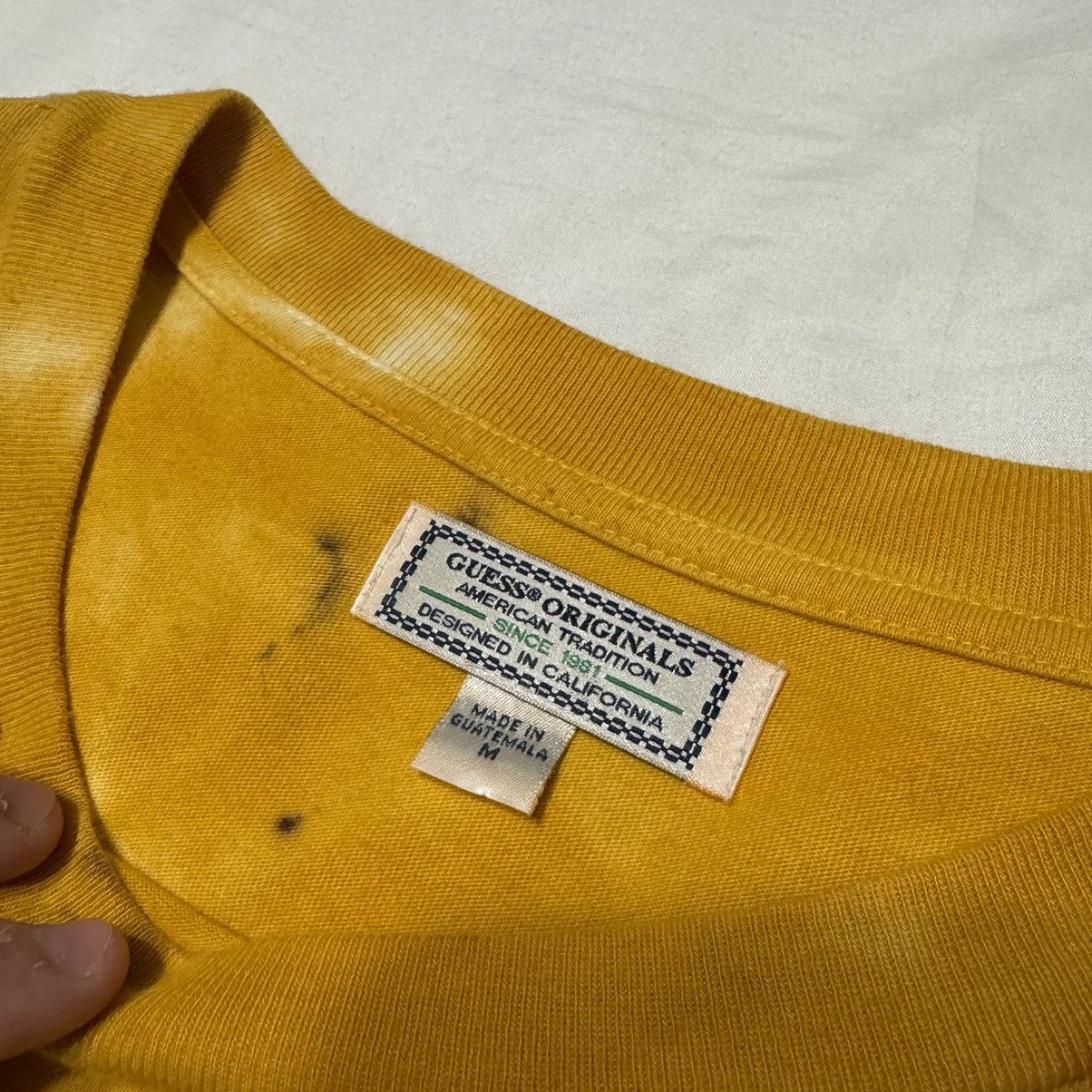 Guess Guess Yellow Tie-Dye Tee Shirt Size US M / EU 48-50 / 2 - 6 Thumbnail