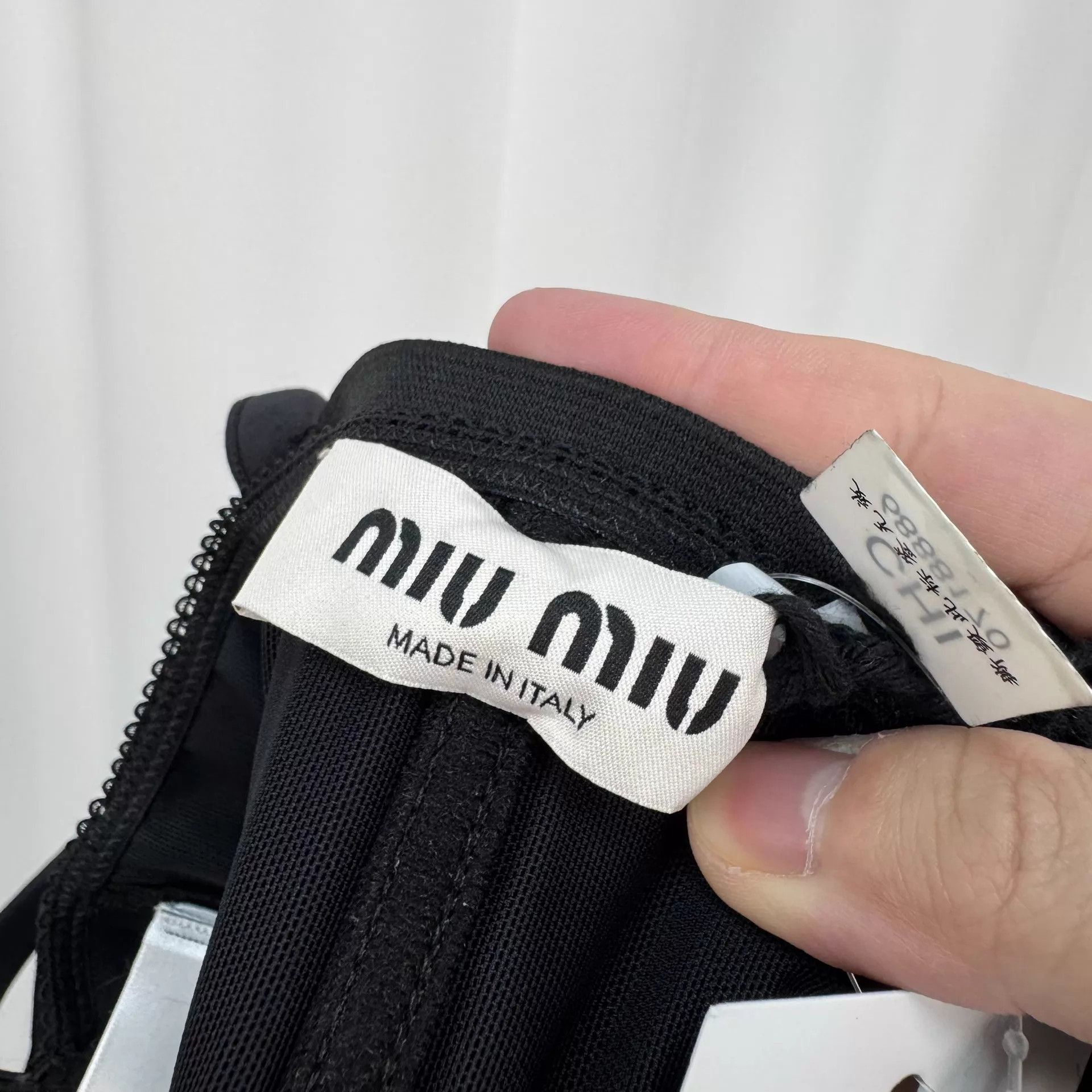 Miu Miu Miu Miu Women's Runway Logo Tech Cami 38 New Size XS / US 0-2 / IT 36-38 - 5 Thumbnail