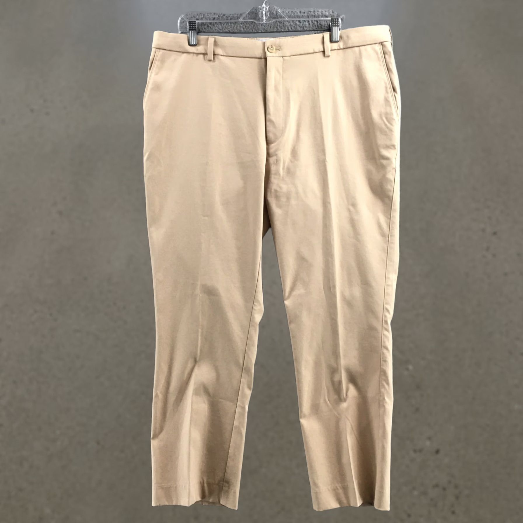 Peter Millar Peter Millar Chino Pants Mens Regular 38/30 Beige Mid Rise Zip Fly Size US 38 / EU 54 - 1 Thumbnail