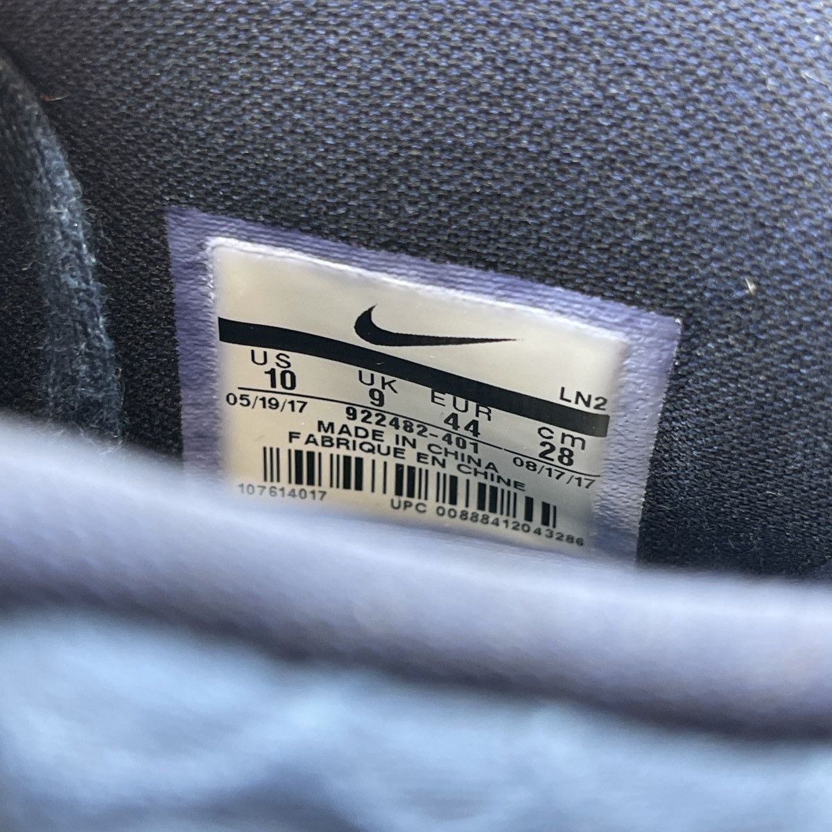 Nike Kobe A.D. mid rise Size US 10 / EU 43 - 8 Thumbnail