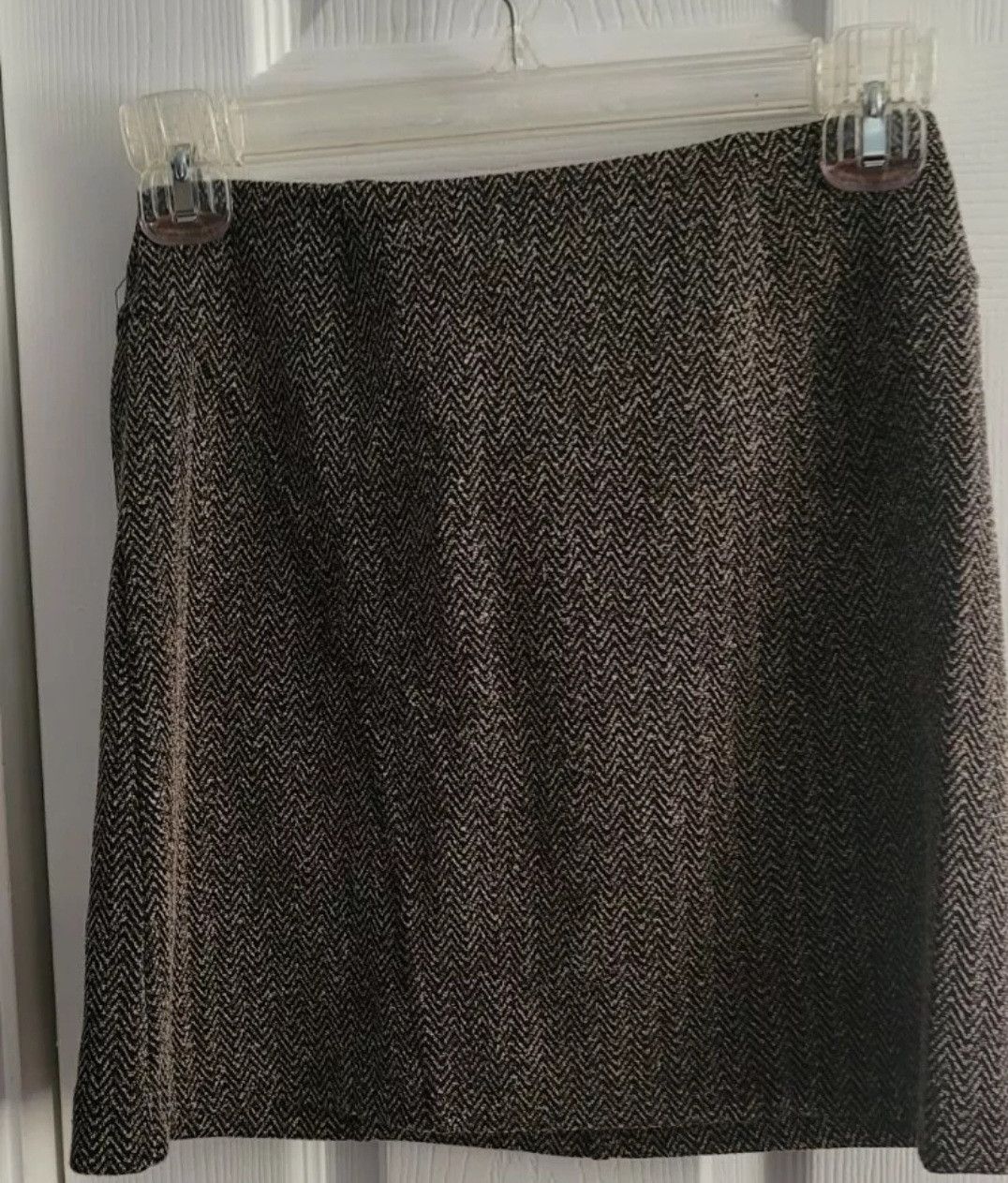 Express NWT Express Gray Black Skirt Size XS Size 25" / US 0 / IT 36 - 3 Thumbnail
