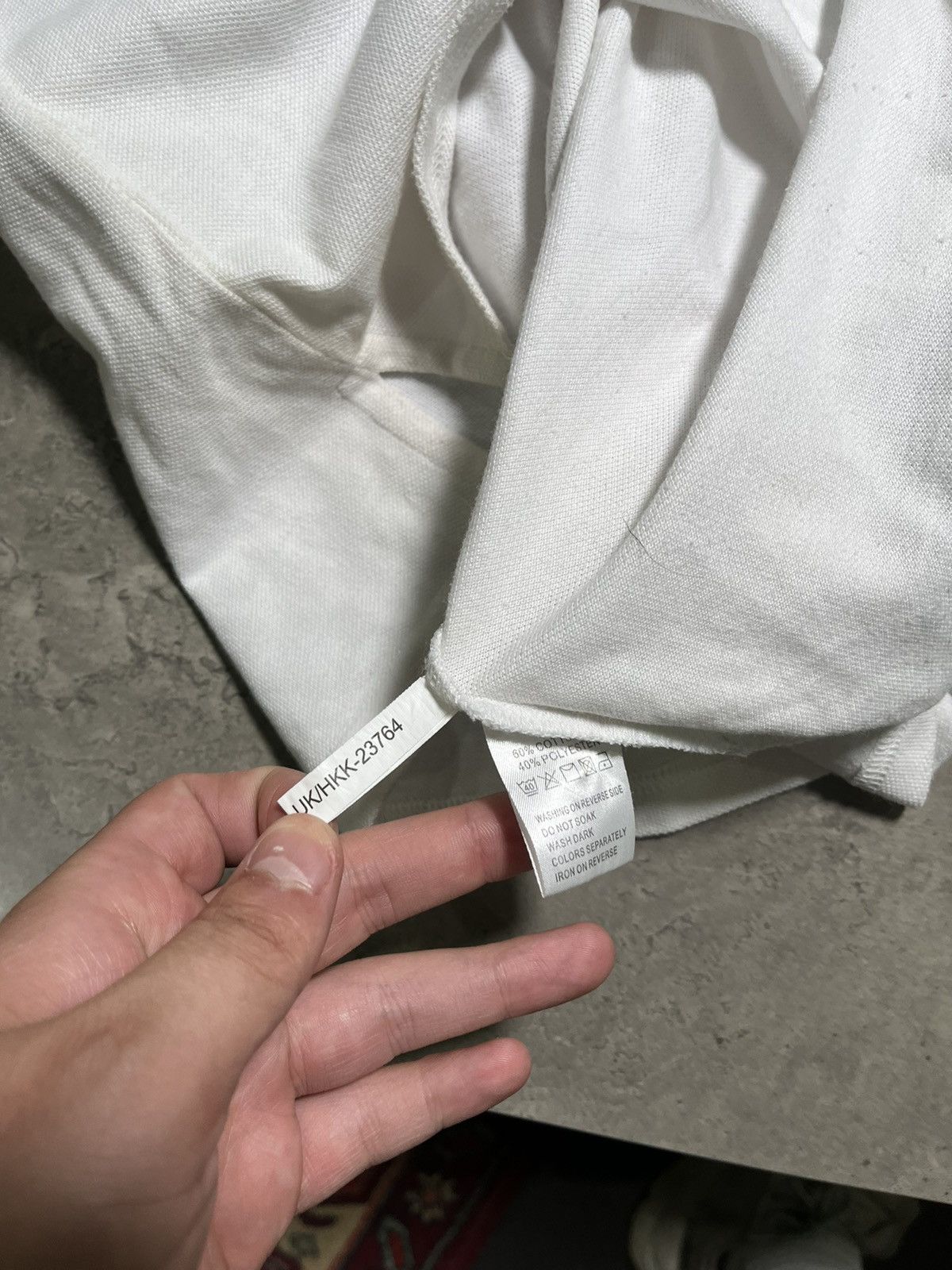 Yves Saint Laurent Ysl big logo polo Size US S / EU 44-46 / 1 - 4 Thumbnail