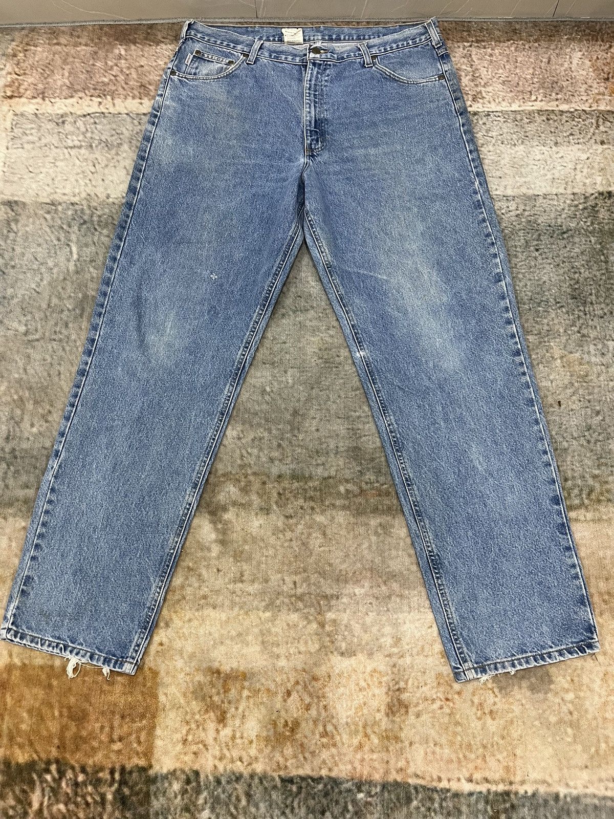 Carhartt × Vintage Baggy Carhatt Denim Size US 38 / EU 54 - 20 Thumbnail