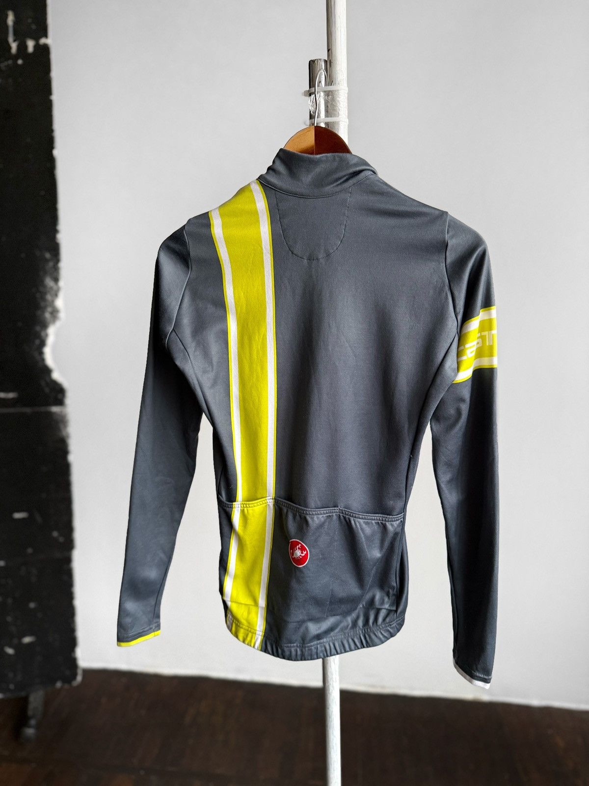 Other Castelli Mens Full Zip Cycling Top Jacket Gray Long Sleeve Size US S / EU 44-46 / 1 - 2 Thumbnail