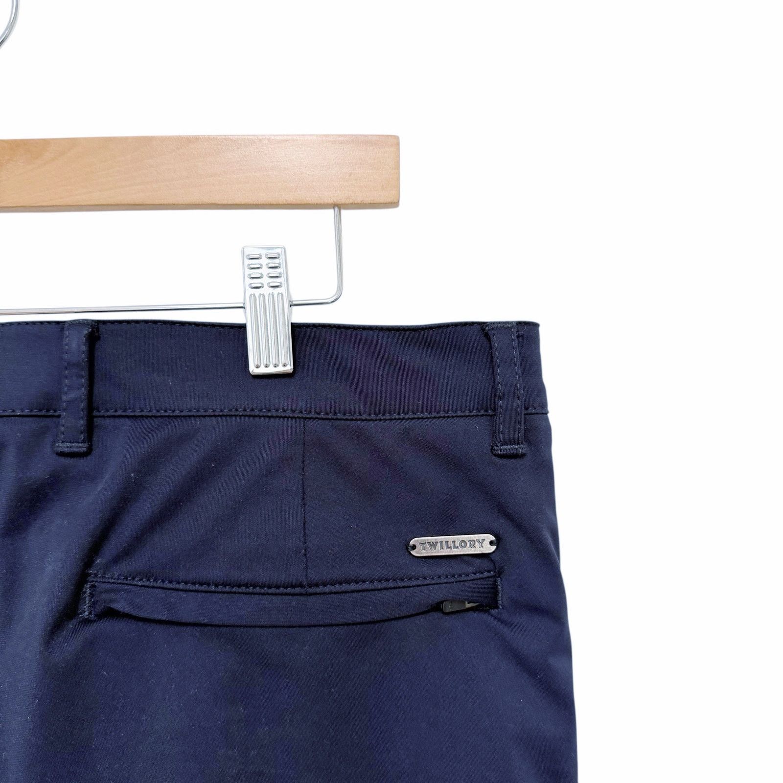 Twillory Twillory Navy Blue Performance Tailored Fit Golf Pants 36x33 Size US 36 / EU 52 - 5 Thumbnail