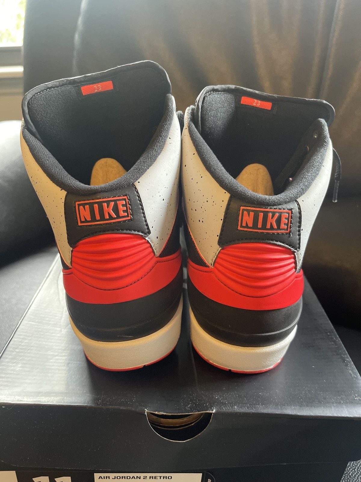 Jordan Brand Jordan 2 Retro Infrared Cement Size US 11 / EU 44 - 2 Thumbnail