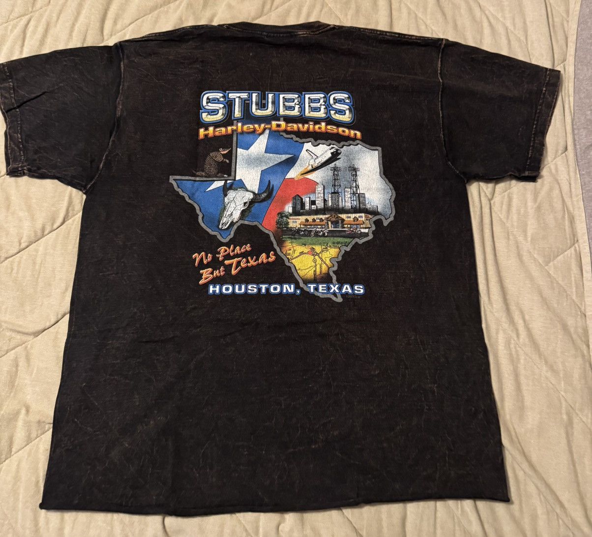 Harley Davidson × Vintage Vintage Harley Tee Unique Wash Size US XL / EU 56 / 4 - 2 Thumbnail