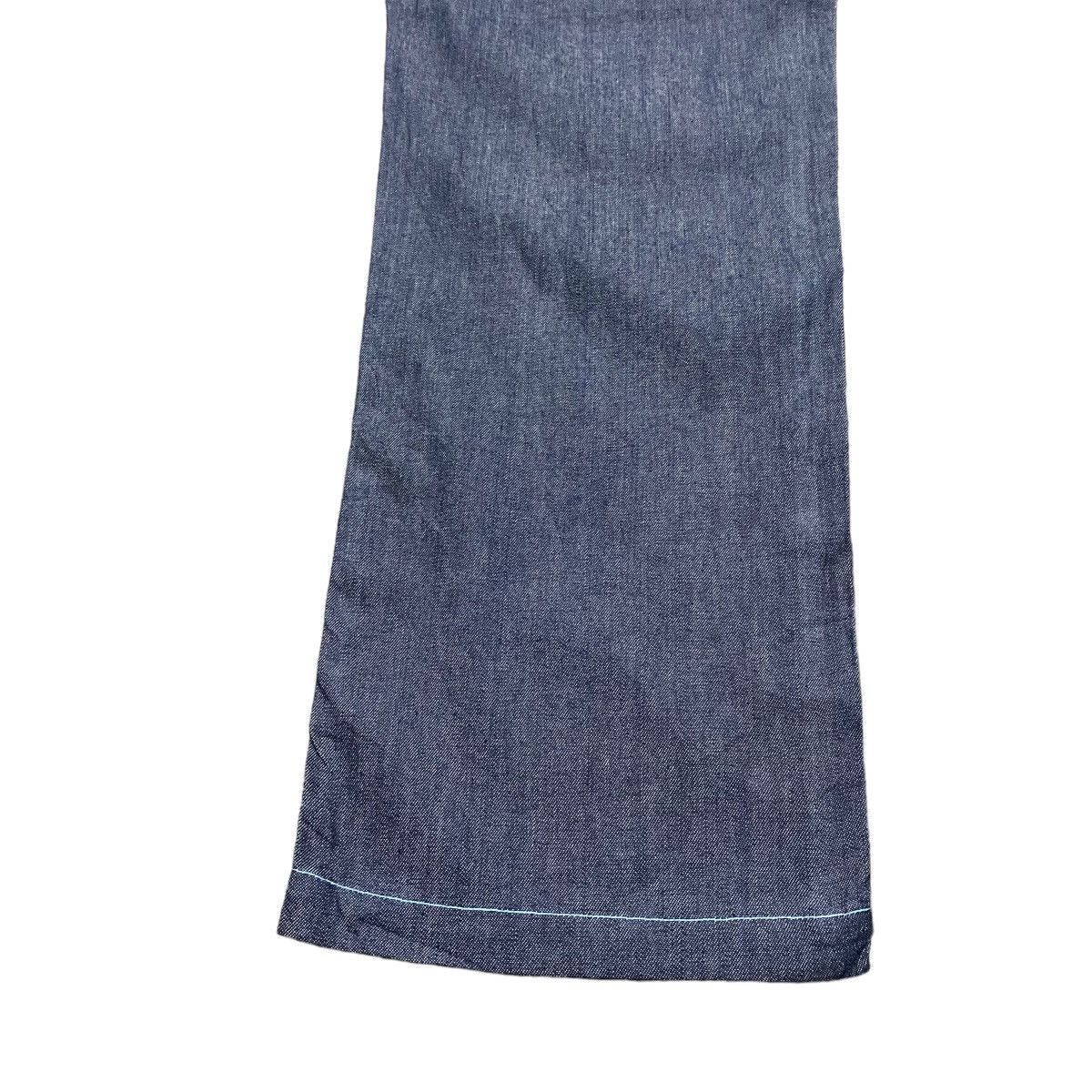 Toga Toga Archive Blue Stitch Denim Nankai Pants Size US 30 / EU 46 - 14 Thumbnail
