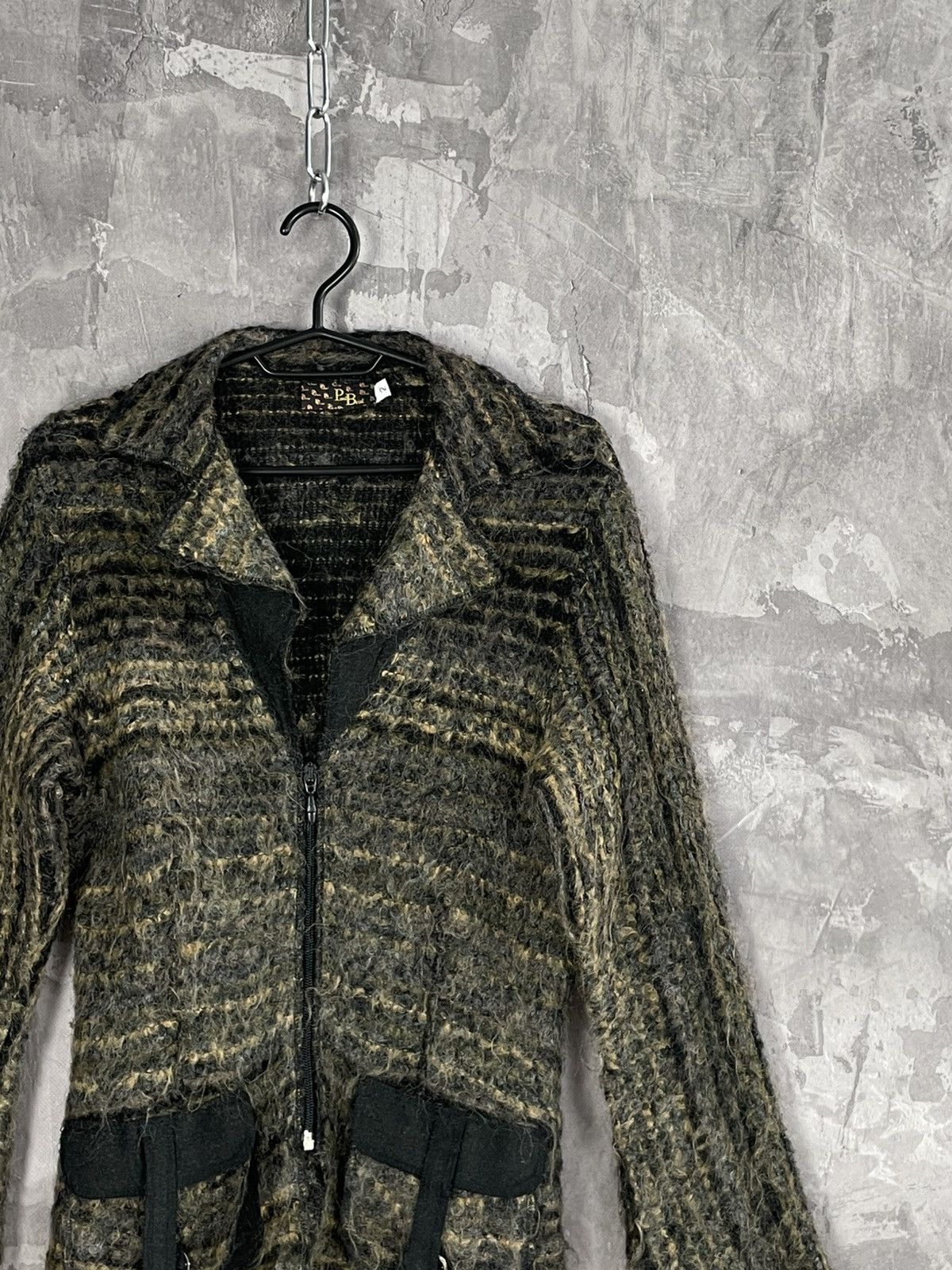 20471120 × If Six Was Nine × Japanese Brand Vintage Y2K Glamour Abstract Style Mohair Archival Sweater Size M / US 6-8 / IT 42-44 - 4 Thumbnail