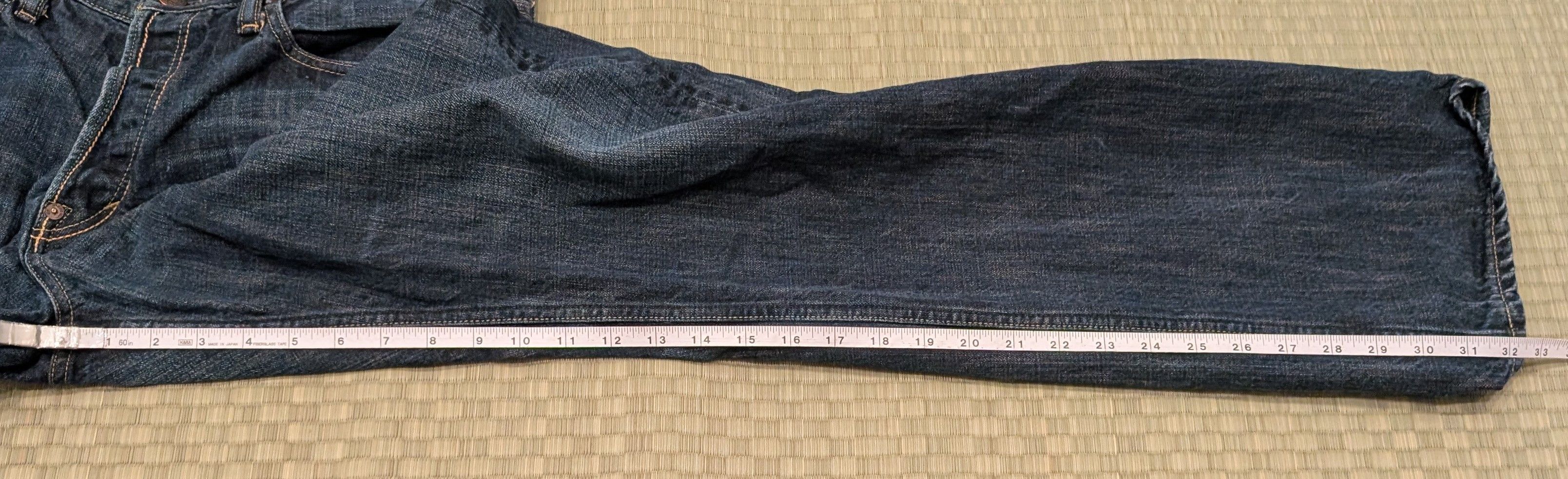 Gilded Age Gilded Age Distressed Denim Jeans Straight Fit Made in USA Size US 34 / EU 50 - 8 Thumbnail