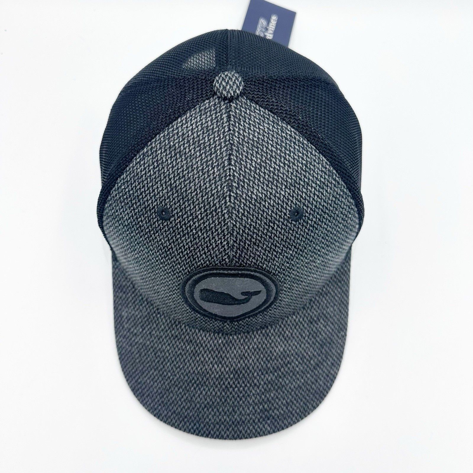 Vineyard Vines Vineyard Vines Houndstooth Patch Trucker Hat Gray Snapback Size ONE SIZE - 7 Thumbnail
