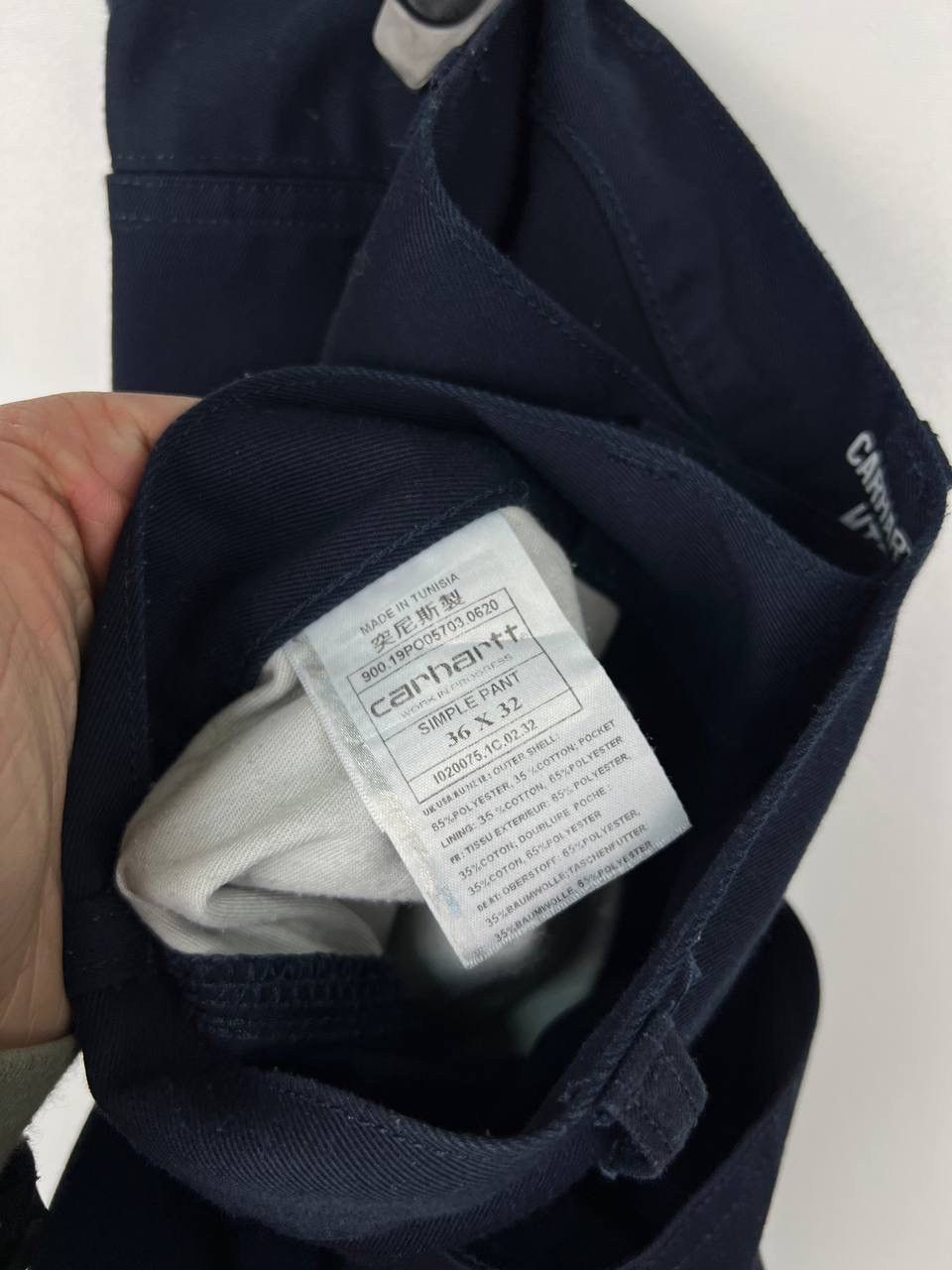 Carhartt Carhartt streetwear simple pants size 36/32 Size US 36 / EU 52 - 4 Thumbnail