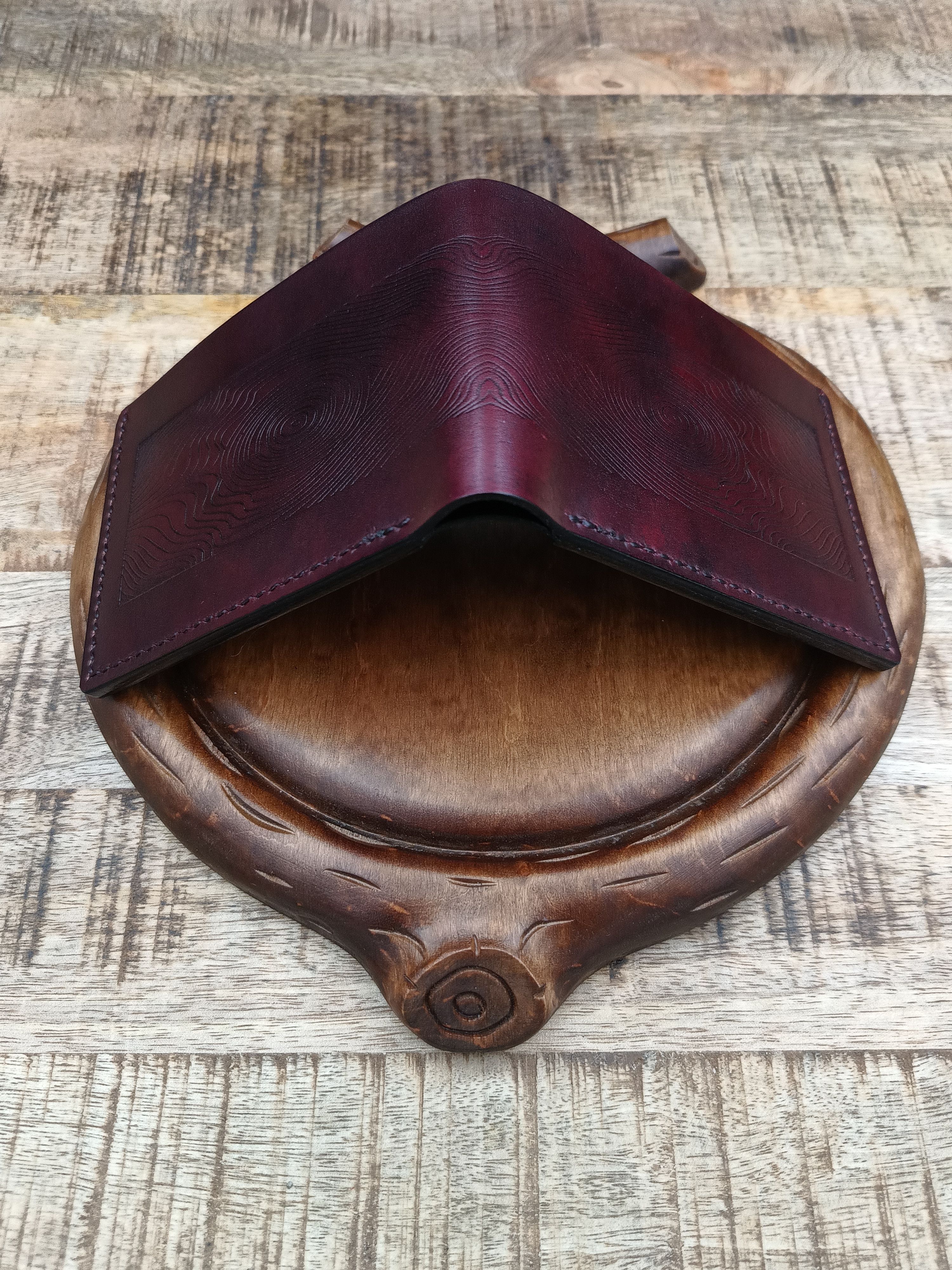 Other Handmade top grain leather wallet cardholder Size ONE SIZE - 4 Thumbnail