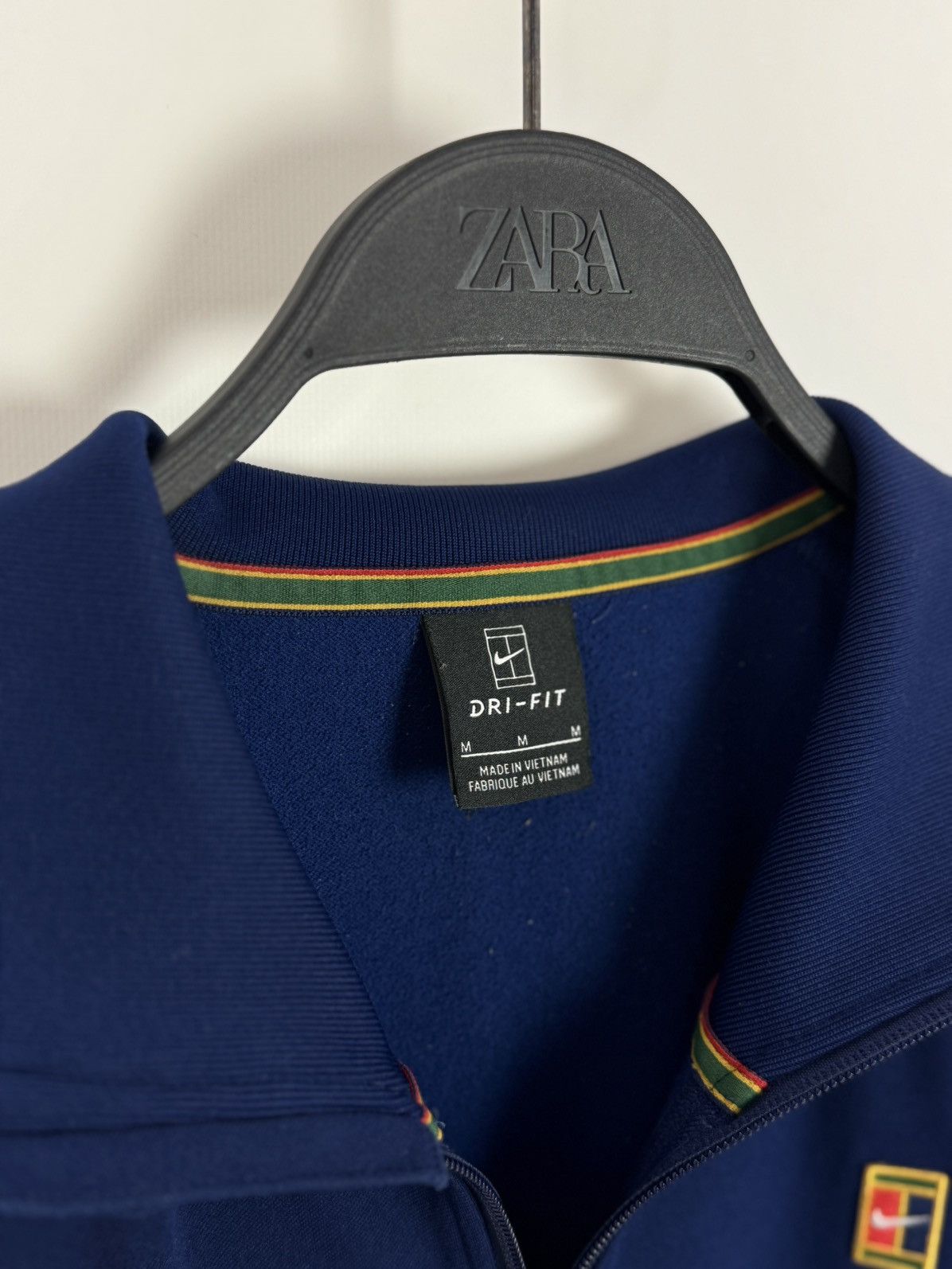Nike Nike Court Essential Blue Track Top Jacket Size US M / EU 48-50 / 2 - 4 Thumbnail