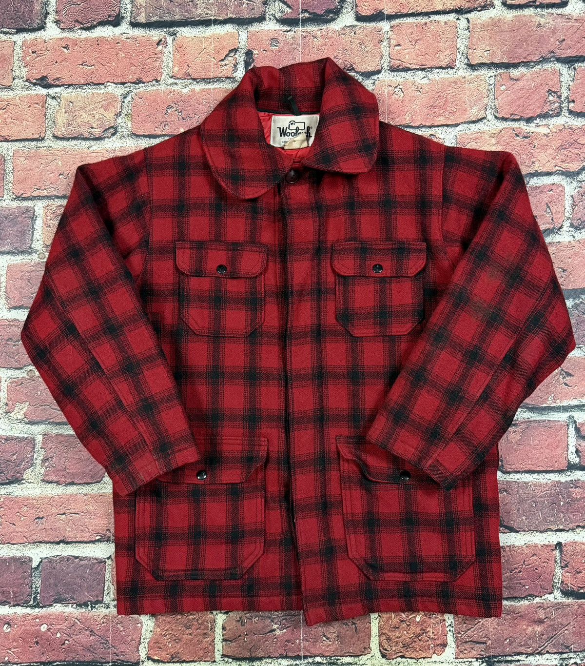 Woolrich Woolen Mills Vintage Woolrich Mackinaw Buffalo Plaid Wool Quilted Cruiser Size US M / EU 48-50 / 2 - 1 Thumbnail