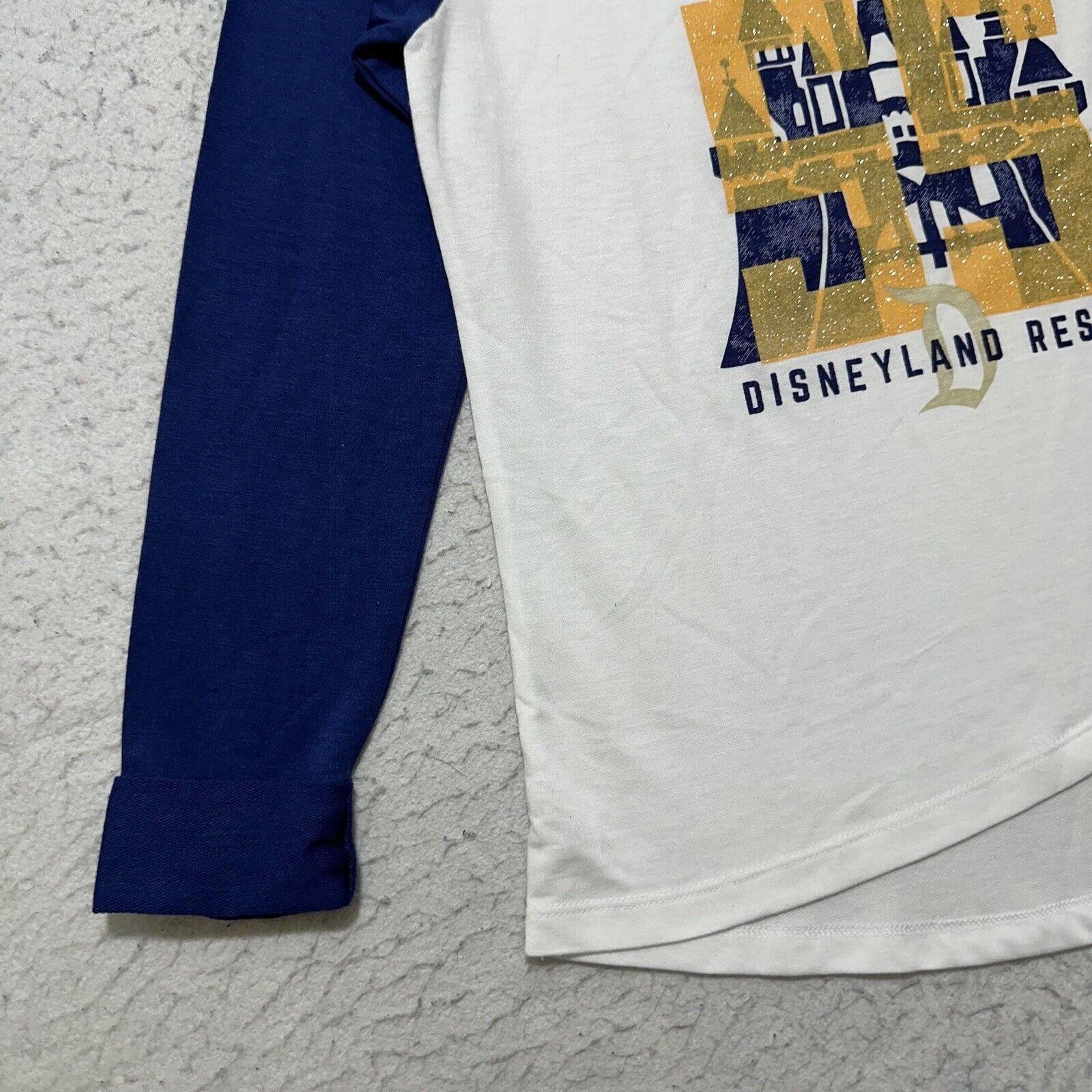Disney Disney Parks XS Disneyland Resort 55 Baseball Tee T Shirt Size XS / US 0-2 / IT 36-38 - 6 Thumbnail