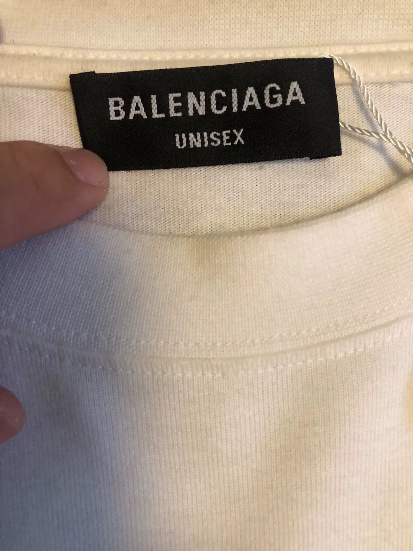 Balenciaga balenciaga x wfp logo long sleeve t-shirt Size US M / EU 48-50 / 2 - 3 Thumbnail