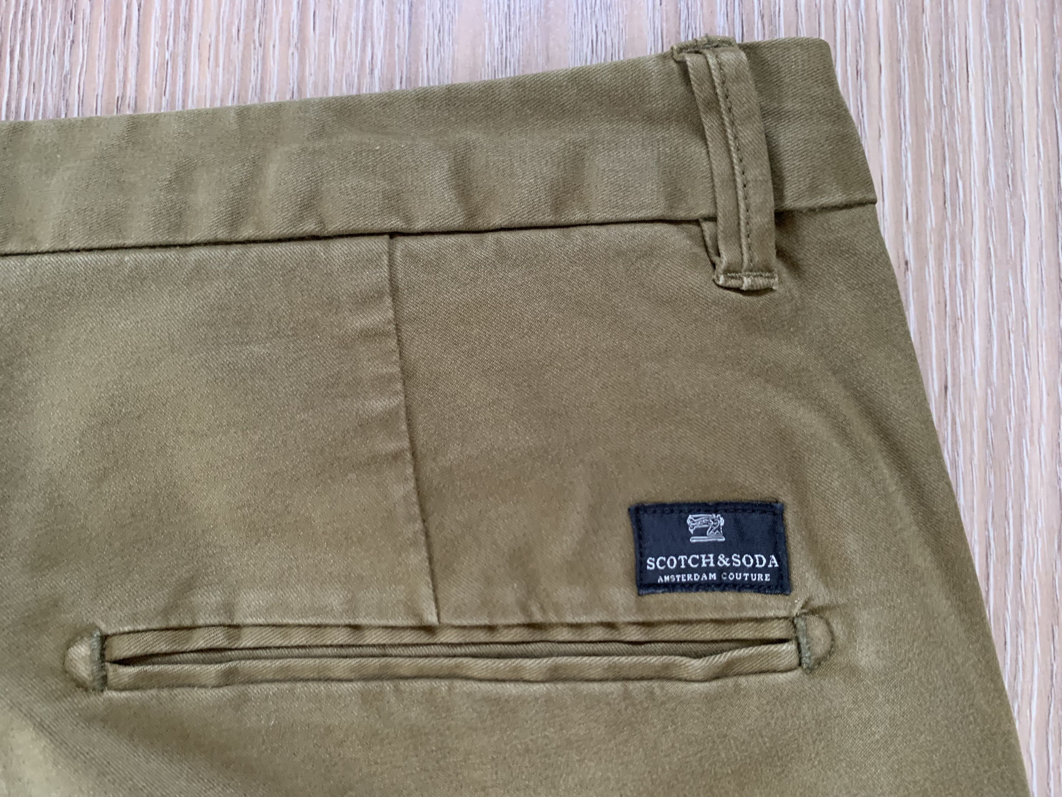 Scotch & Soda Scotch & Soda Stuart Casual Khaki Chino Pants Size US 30 / EU 46 - 8 Thumbnail