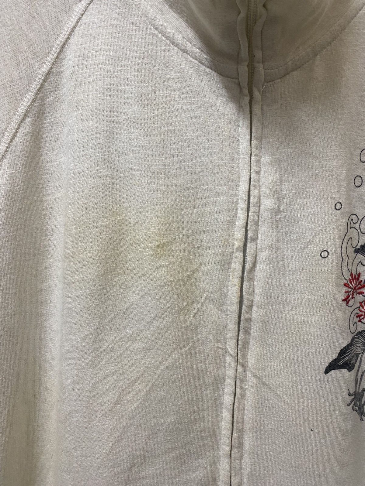 The Unbranded Brand Koi Fish Short Sleeve Zipper Size US XL / EU 56 / 4 - 6 Thumbnail