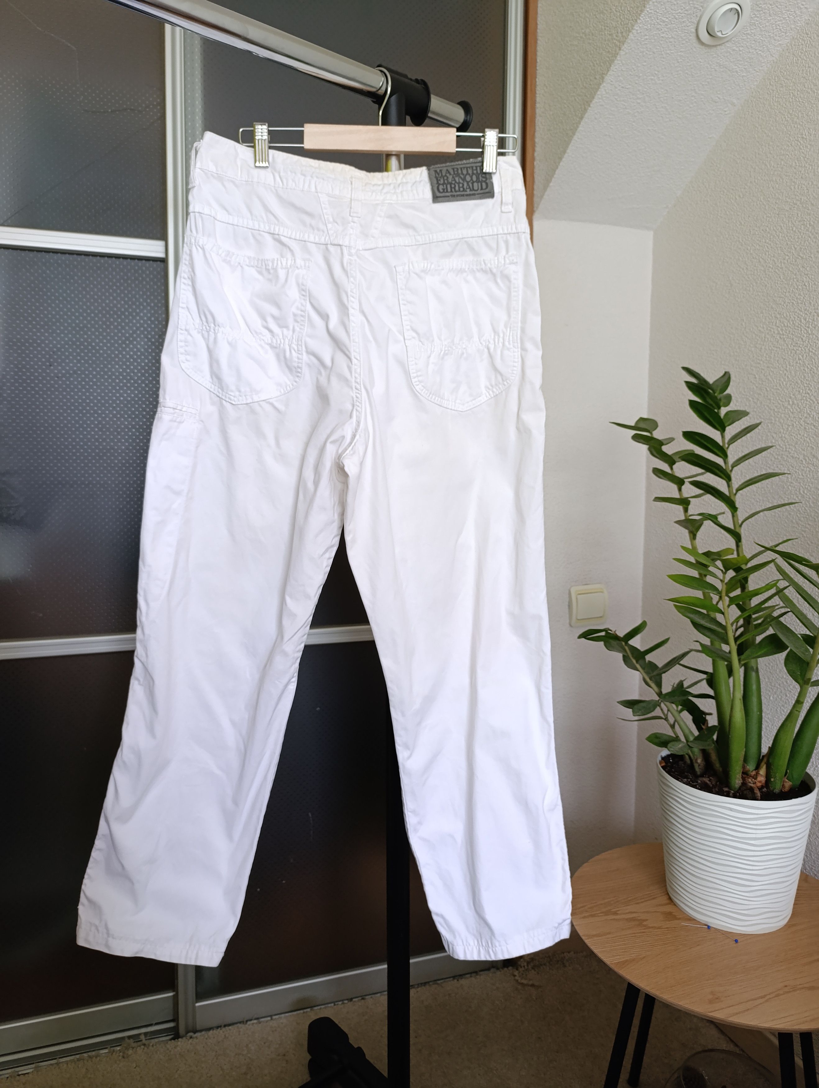 Marithe + Francois Girbaud VINTAGE 80’S MENS MARITHE’ FRANCOIS GIRBAUD COTTON PANTS Size US 32 / EU 48 - 1 Thumbnail
