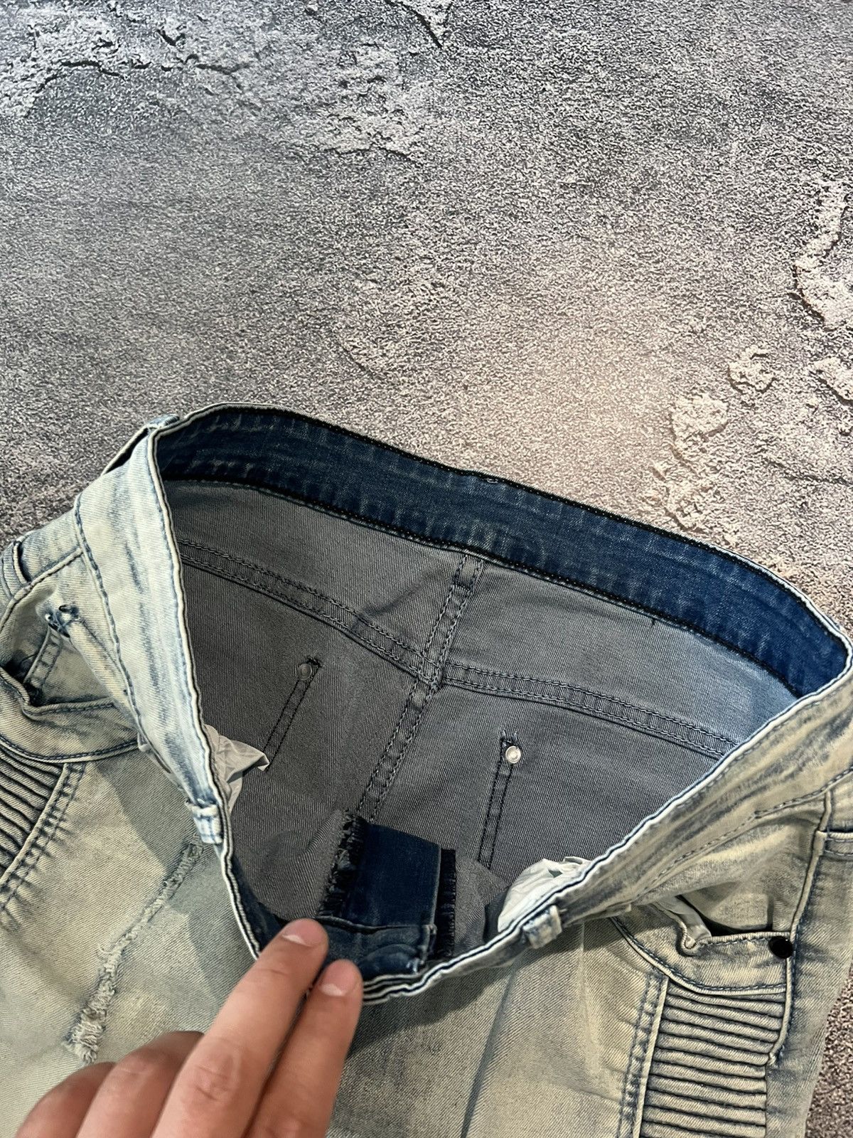Japanese Brand SWAG Archive Niche Draped Slim / Japanese Vibe Grunge 90s Size US 32 / EU 48 - 5 Thumbnail