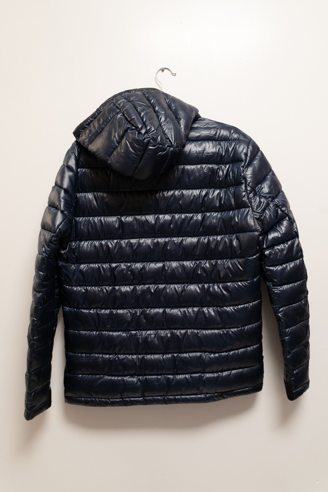Roberto Cavalli Robert Cavalli Men's Hooded Blue Puffer Jacket Size US M / EU 48-50 / 2 - 4 Thumbnail