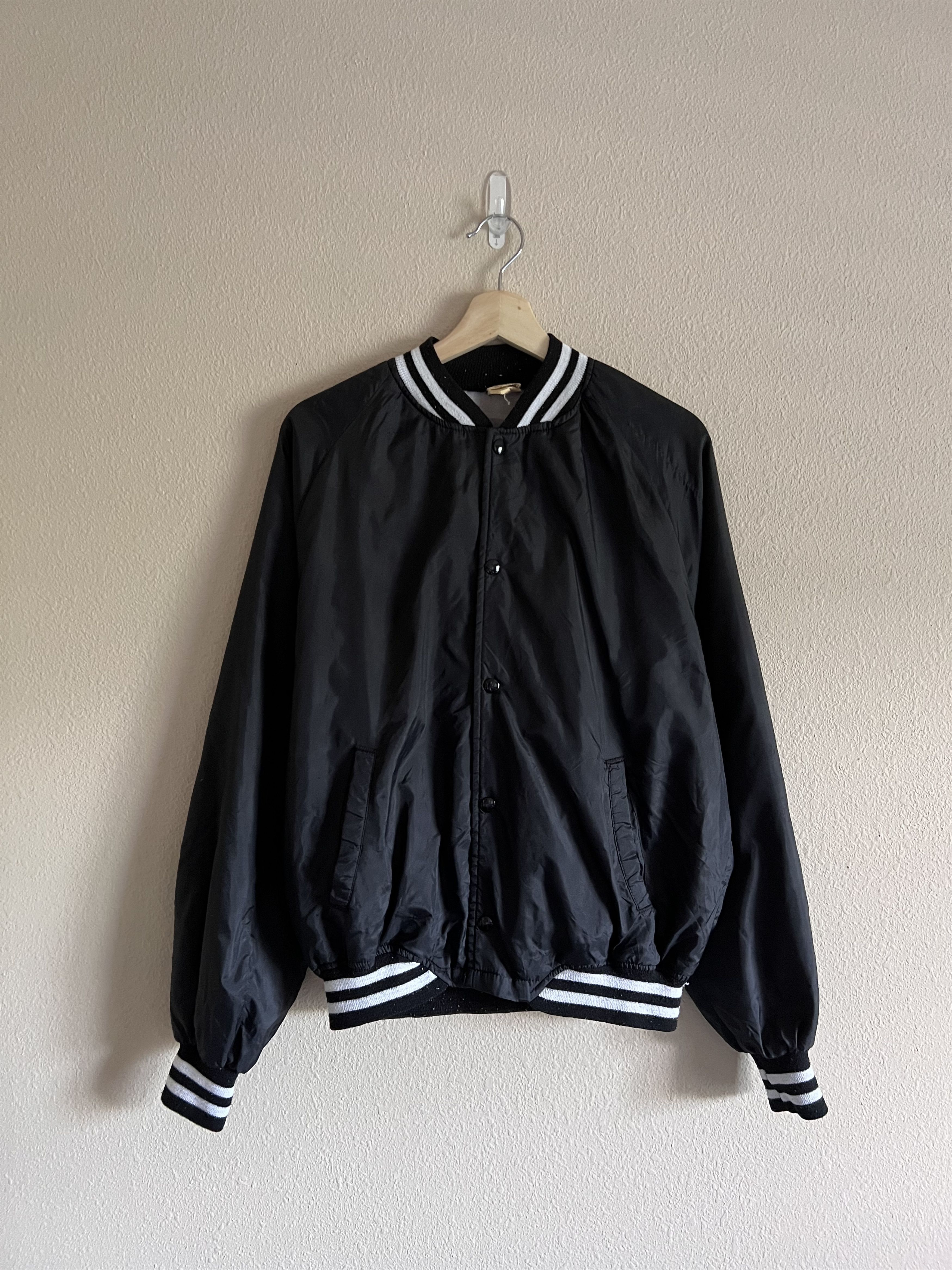 Chalk Line Vintage 80s Nebraska Chalk Line Jacket in Black Size US M / EU 48-50 / 2 - 5 Thumbnail