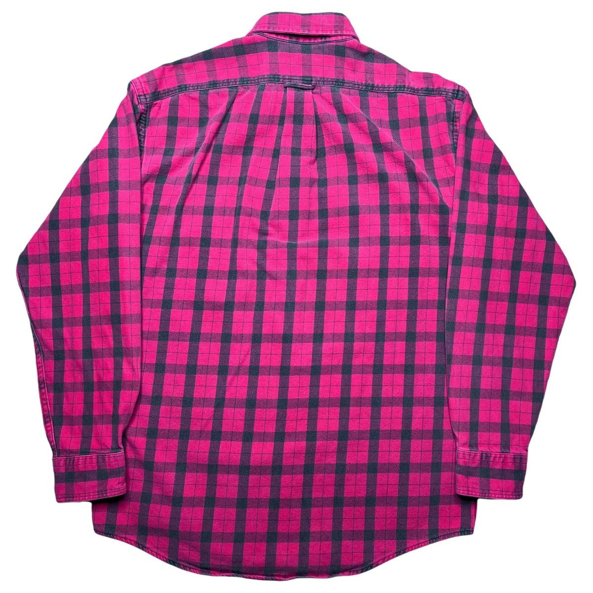 Filson C.C. Filson Garment Red Black Plaid Flannel Cotton Shirt Size US L / EU 52-54 / 3 - 3 Thumbnail