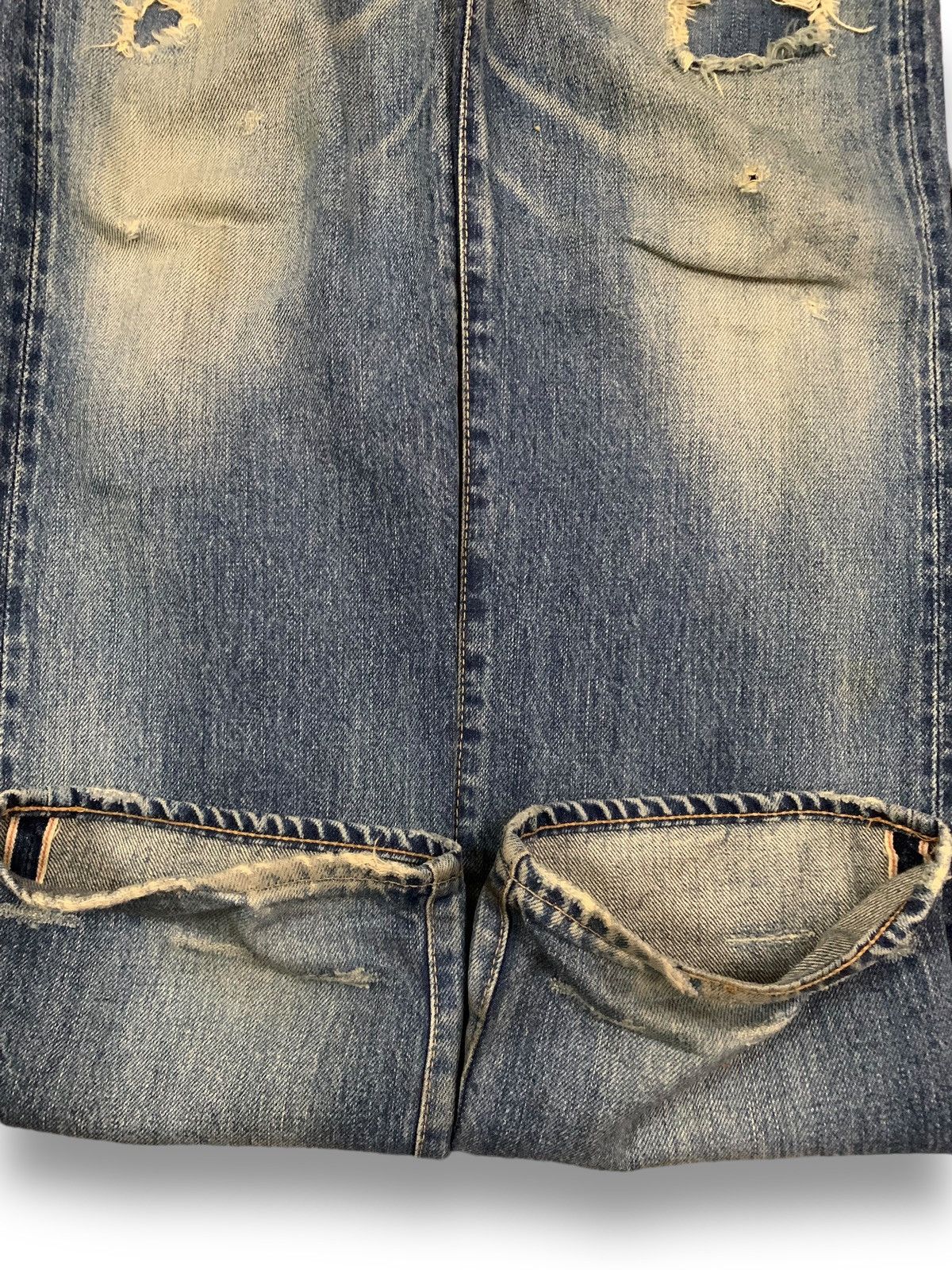 Hysteric Glamour Vintage Hysteric Glamour Selvedge Studded Distressed Jeans Size US 31 - 11 Thumbnail