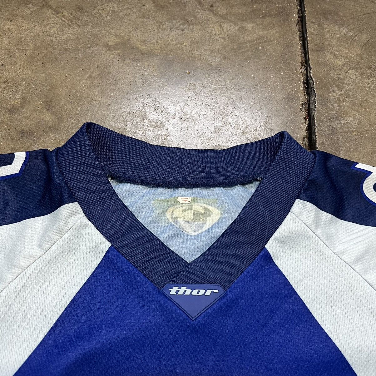 Fox Racing × Vintage Vintage Thor Racing Motocross Dirtbike Jersey Y2K Fox Racing Size US S / EU 44-46 / 1 - 7 Thumbnail
